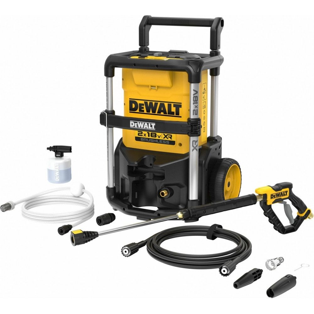 DeWalt Hochdruckreiniger DCMPW1600N-XJ leistungsstarker Motor Gartengerät