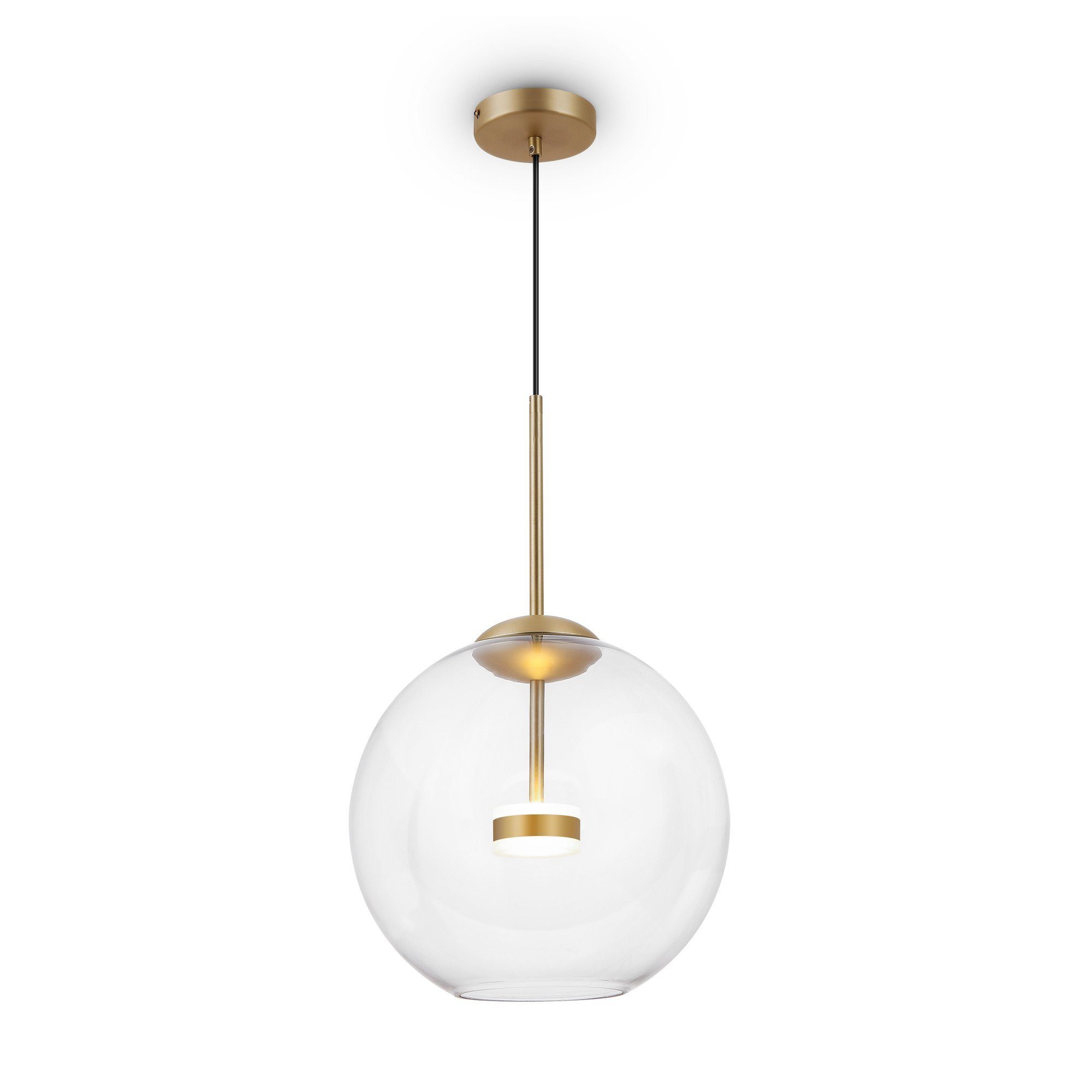 MAYTONI DECORATIVE LIGHTING Pendelleuchte Cometa 35x55x35 cm, LED fest integriert, hochwertige Design Lampe & dekoratives Raumobjekt