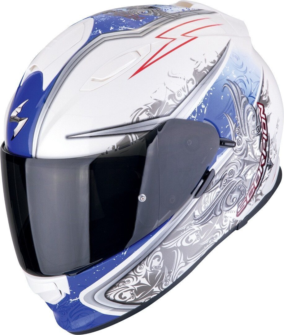 Scorpion Exo Motorradhelm EXO-491 Run Helm, integriertes Sonnenvisier