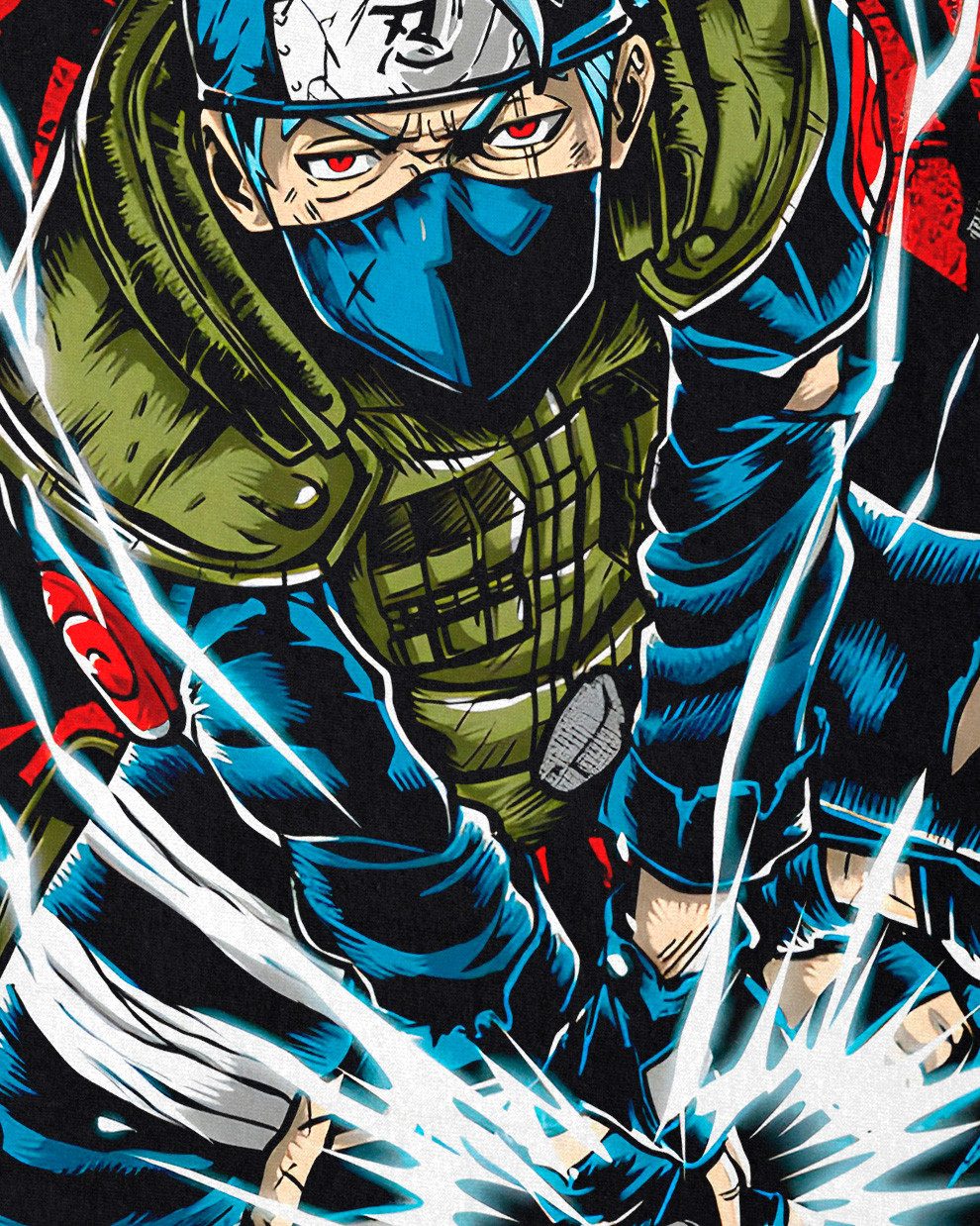 style3 T-Shirt Kakashi Power kakashi sasuke günstig online kaufen