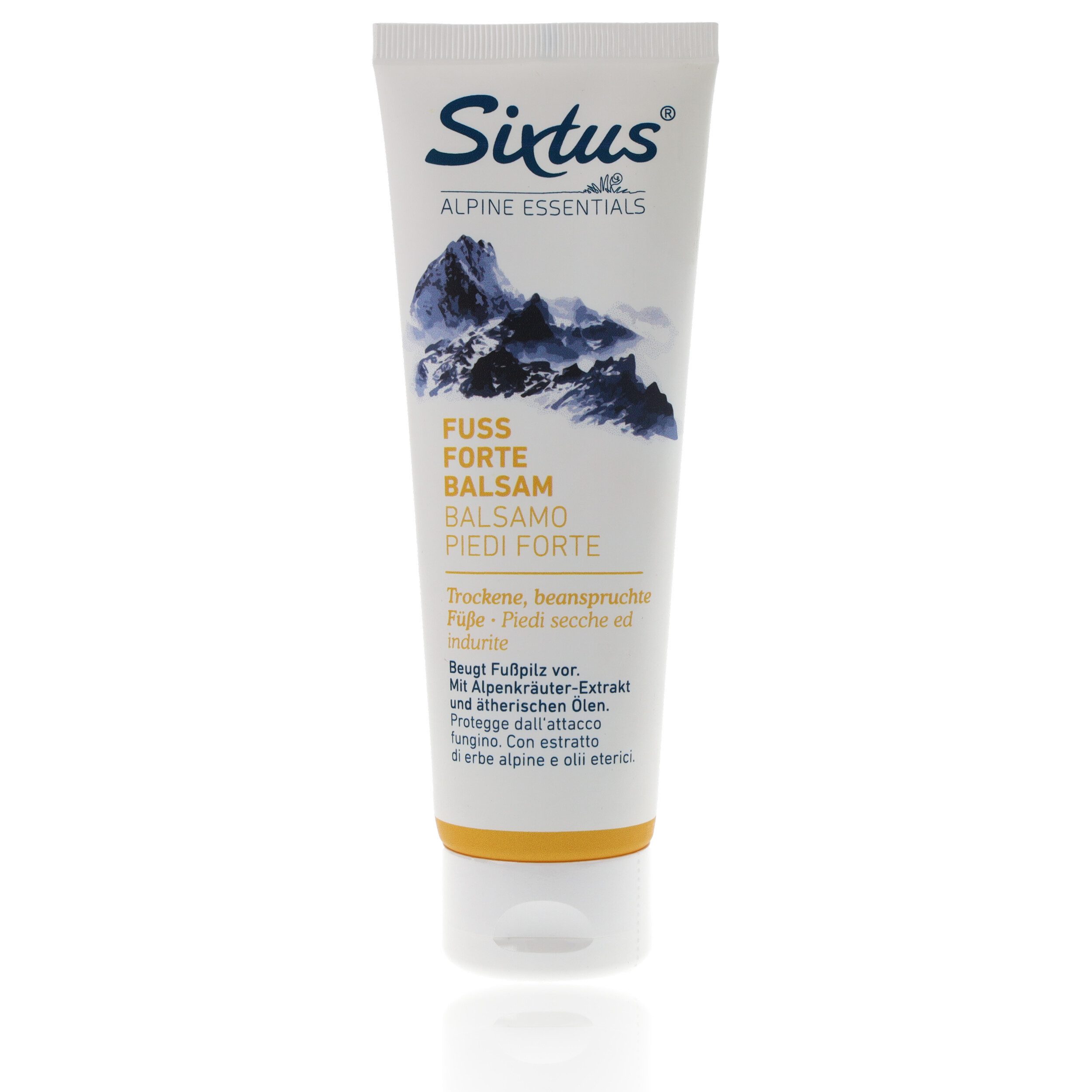 Fußcreme Sixtus Fuß Forte Balsam beugt Juckreiz & Pilzinfektionen vor 125ml