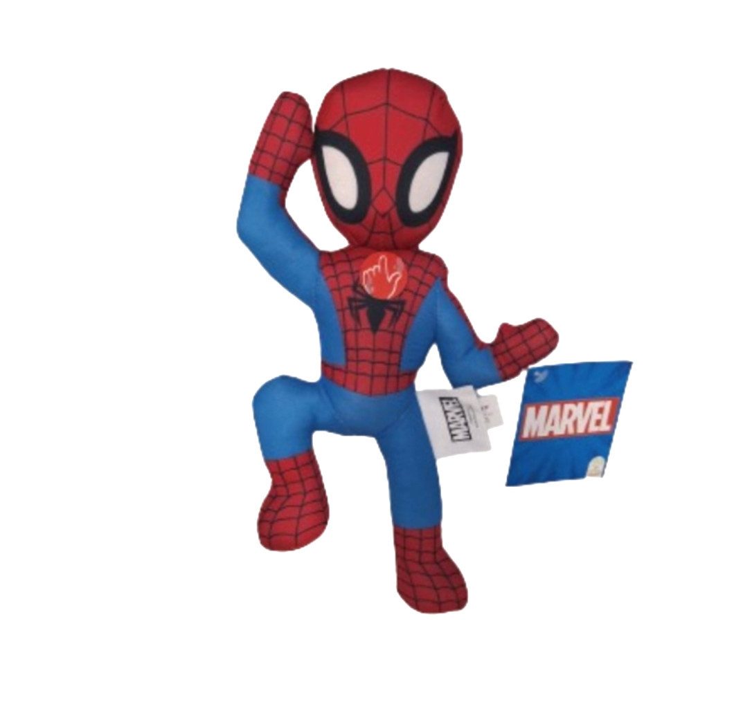 MARVEL Kuscheltier Spider Man mit Soundeffekten Plüschtier Kuscheltier (1-St)