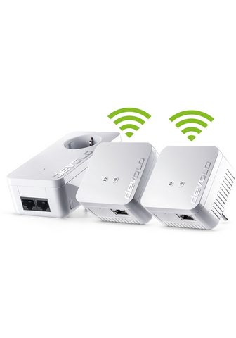 DEVOLO DLAN 550 WiFi Kit »Powerline + W...
