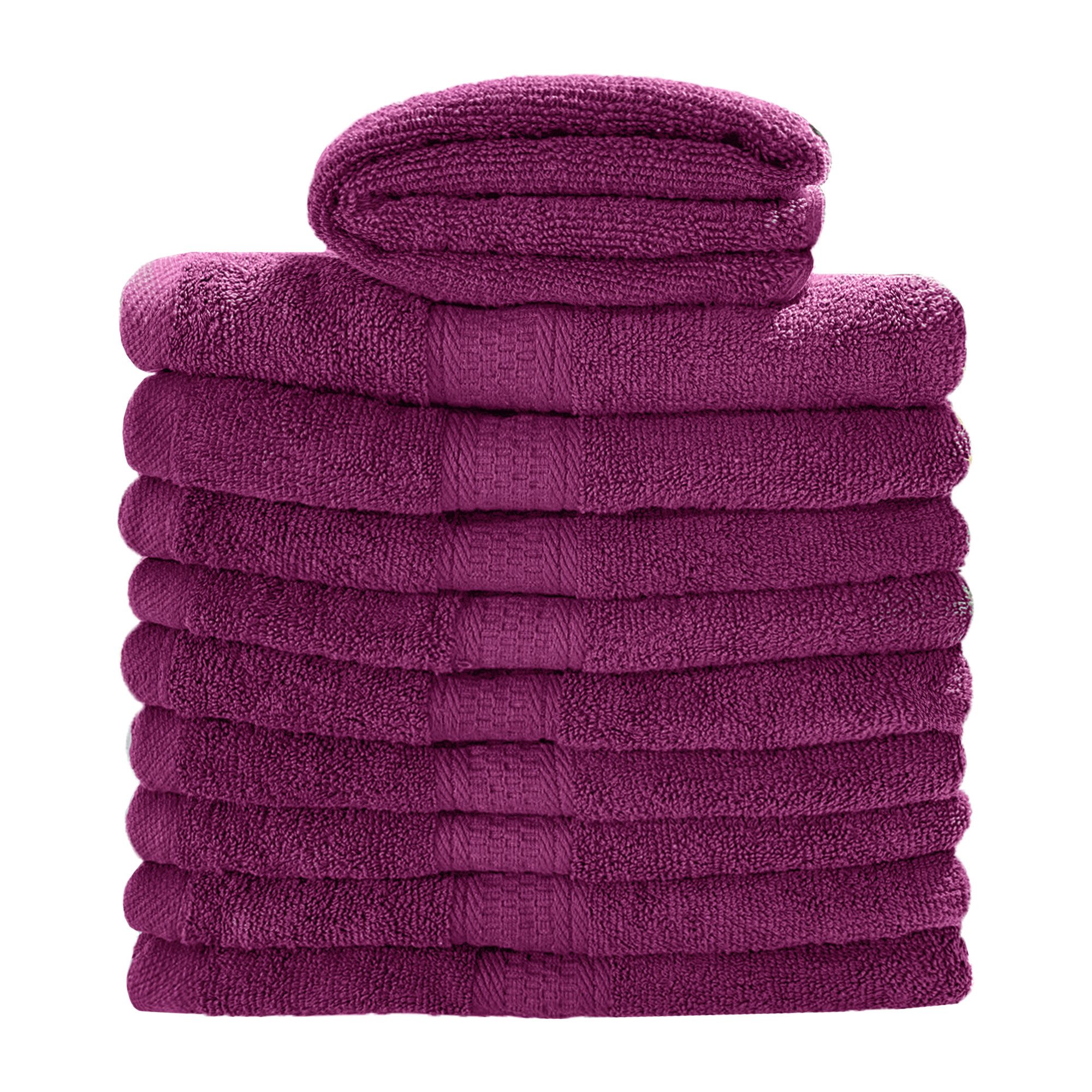 Myooka Handtuch Set Badetuch Duschtücher Handtücher günstig online kaufen