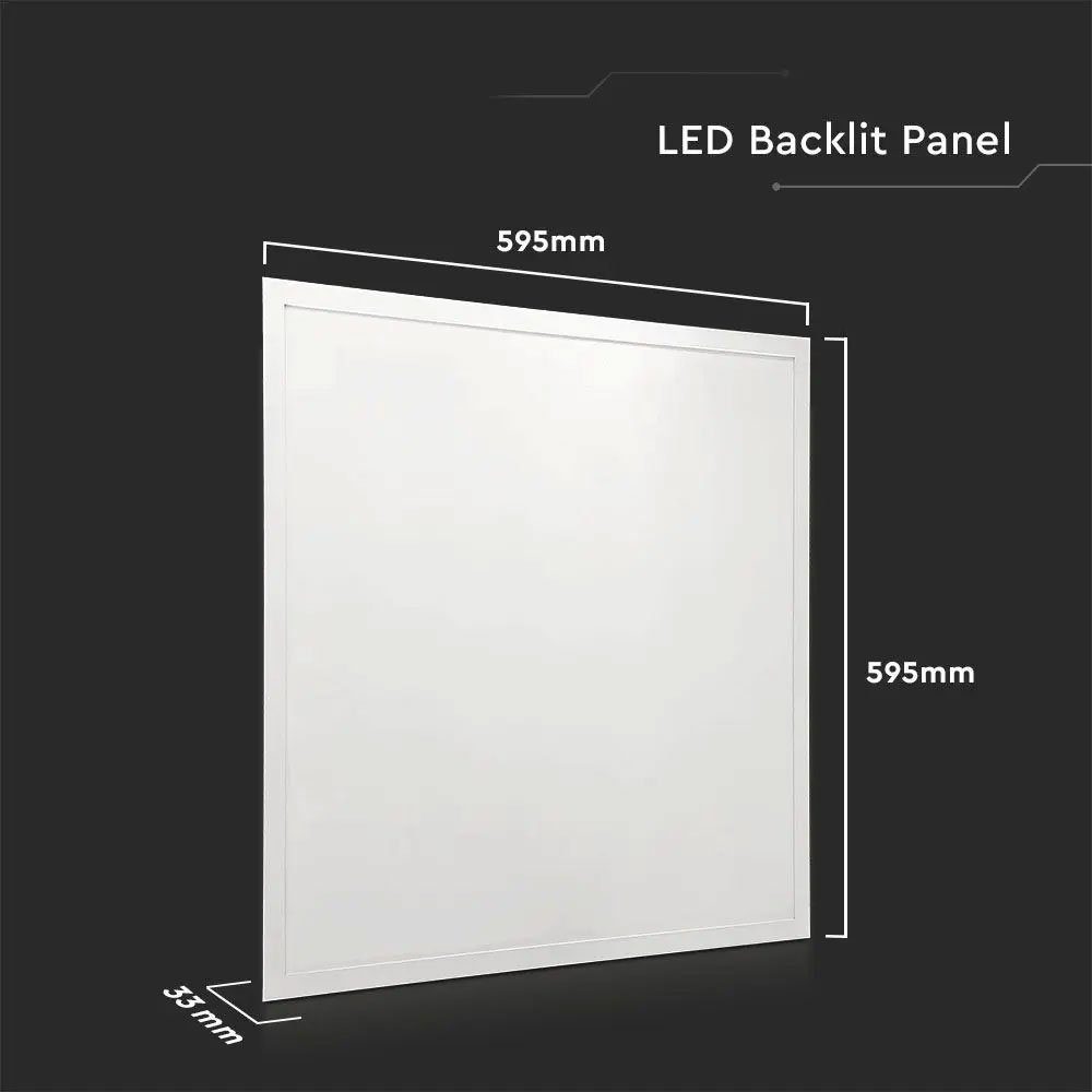 LED-Leuchtmittel quadratisch Einbaupanel etc-shop fest Einbau Panel, LED Deckenstrahler verbaut, LED LED