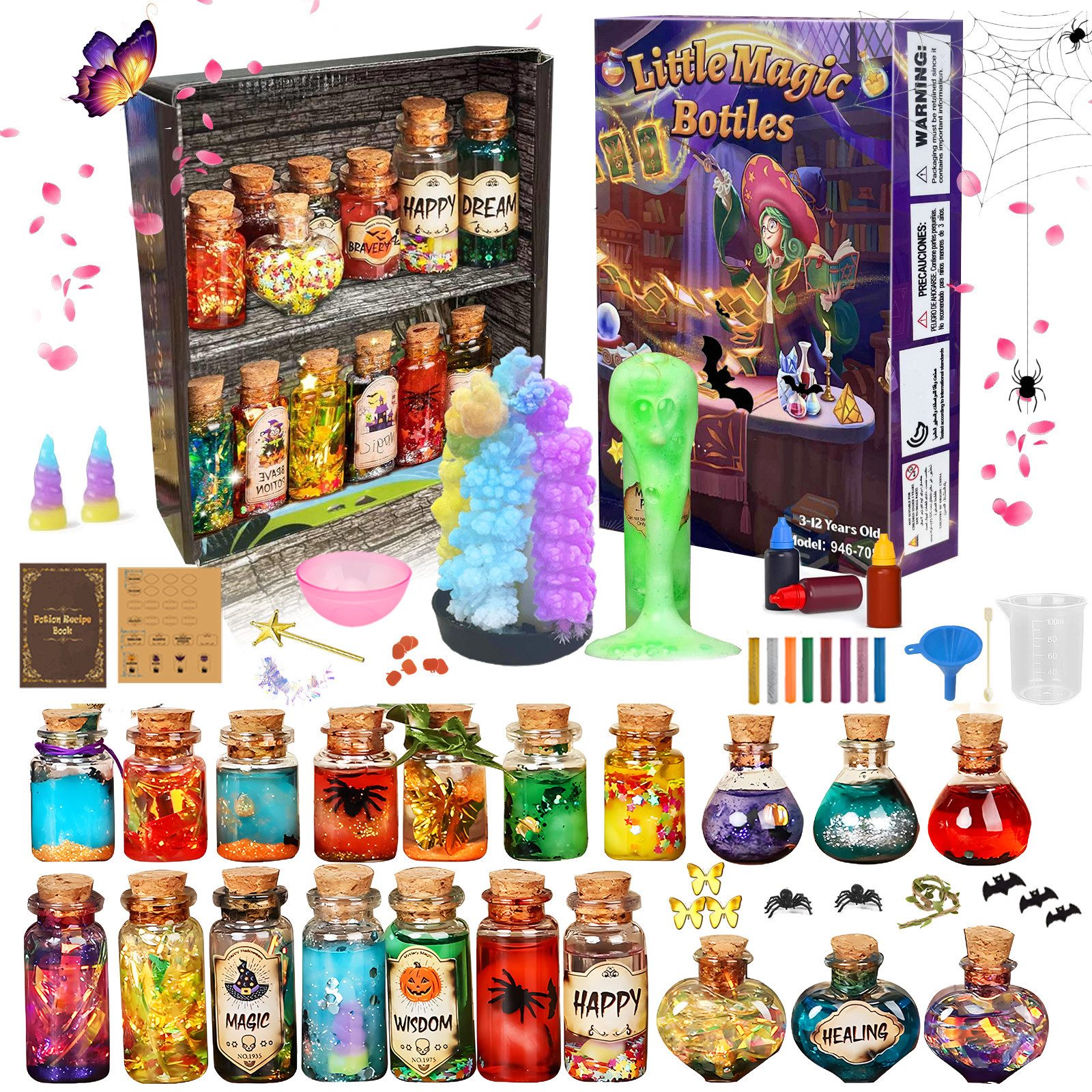 SURFOU Kreativset Zaubertrank Bastelset Kinder 21-teilig Kreatives Іграшки Geschenk, (21-tlg)