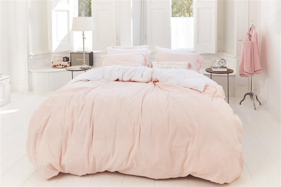 Bettwäsche »Riviera Maison Baumwollmischung Bettwäsche 3 teili