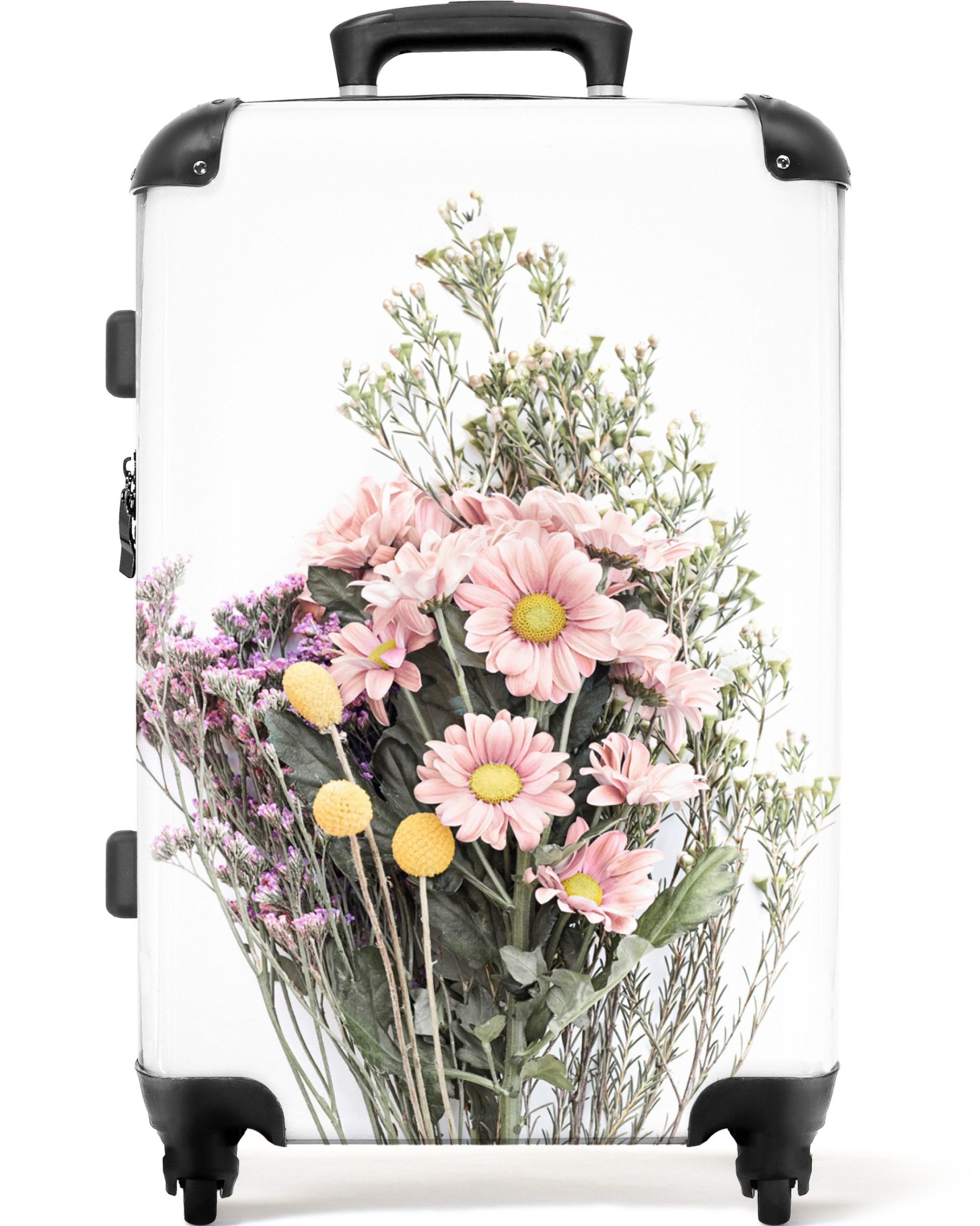 NoBoringSuitcases.com© Hartschalen-Trolley mit leuchtende Räder - günstig online kaufen