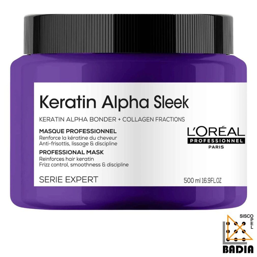 L'ORÉAL PARIS Haarmaske KERATIN ALPHA SLEEK Maske