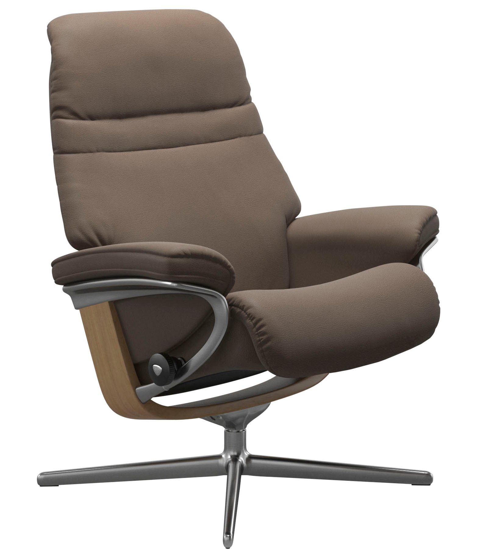 Stressless® Relaxsessel Sunrise, mit Cross Base, Größe S, M & L, Holzakzent Eiche