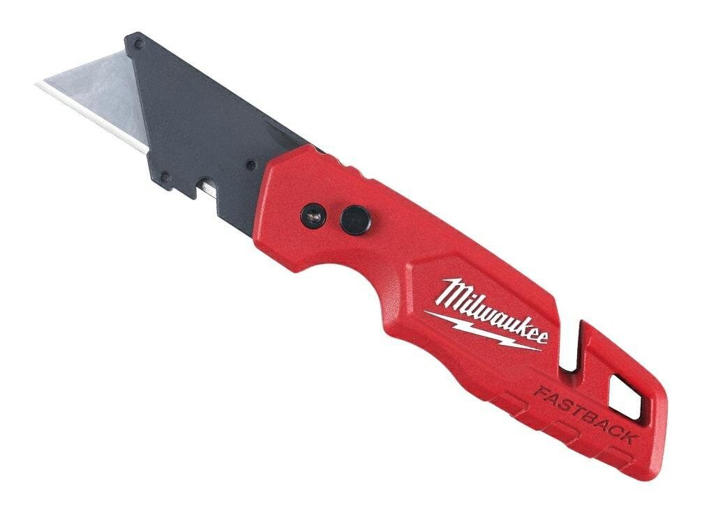 Milwaukee Cuttermesser MILWAUKEE-MESSER MIT METALLGRIFF UND KLINGENABLAGE