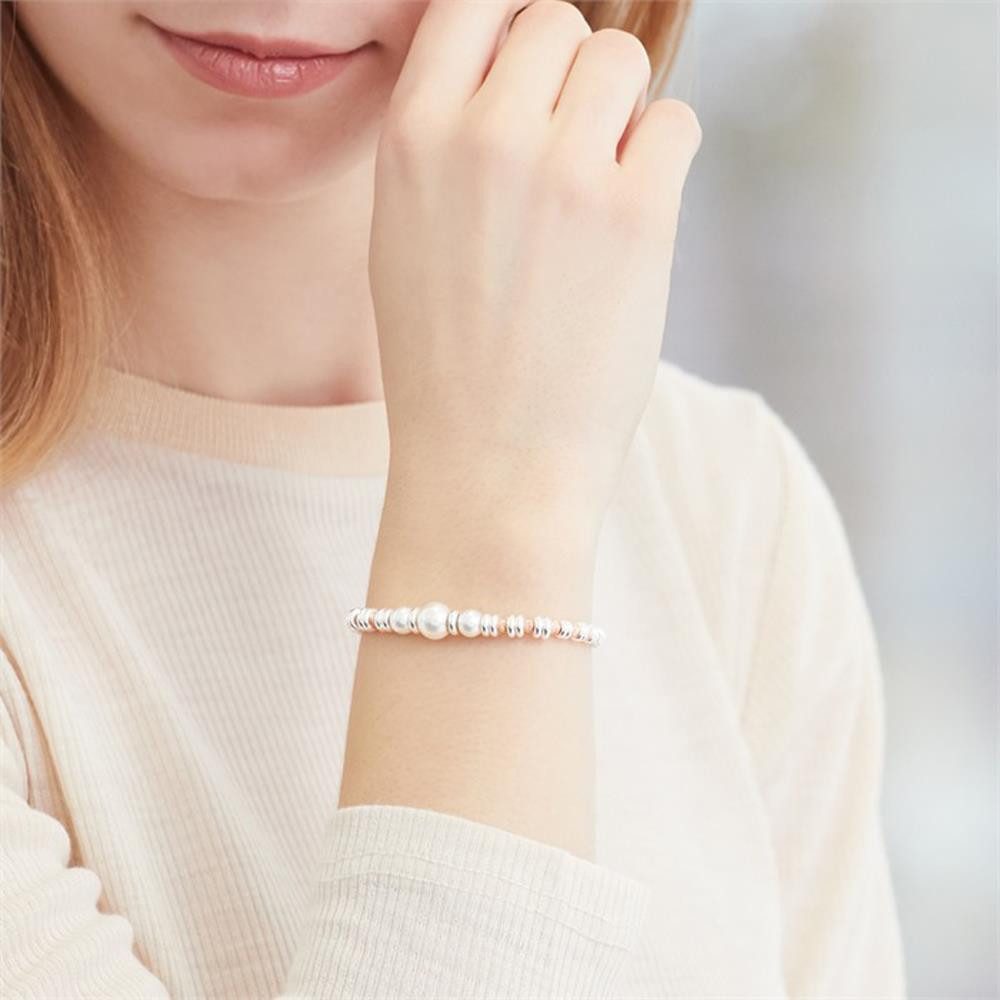 Unique Silberarmband Armband aus roséve...