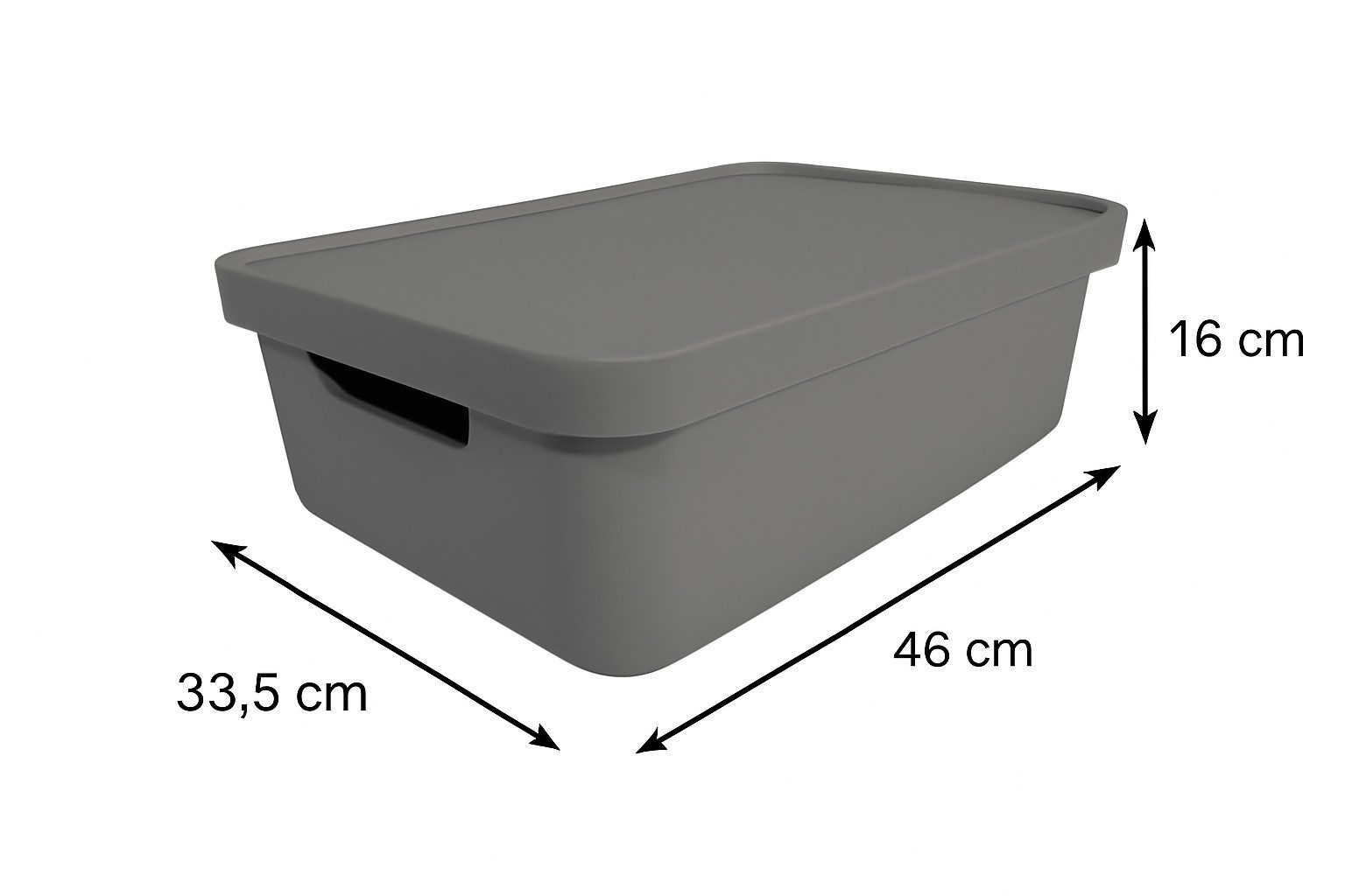 Plastard Aufbewahrungsbox mit Deckel von 7,5 - 31 Liter in verschied, Farbe günstig online kaufen