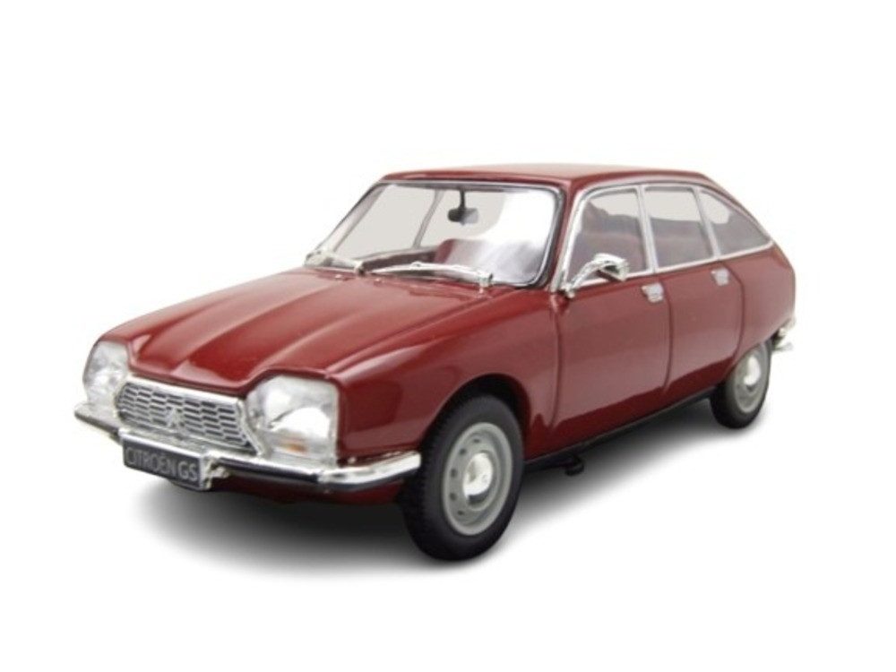 Norev Modellauto Citroen GS 1970 dunkelrot, Maßstab 1:43
