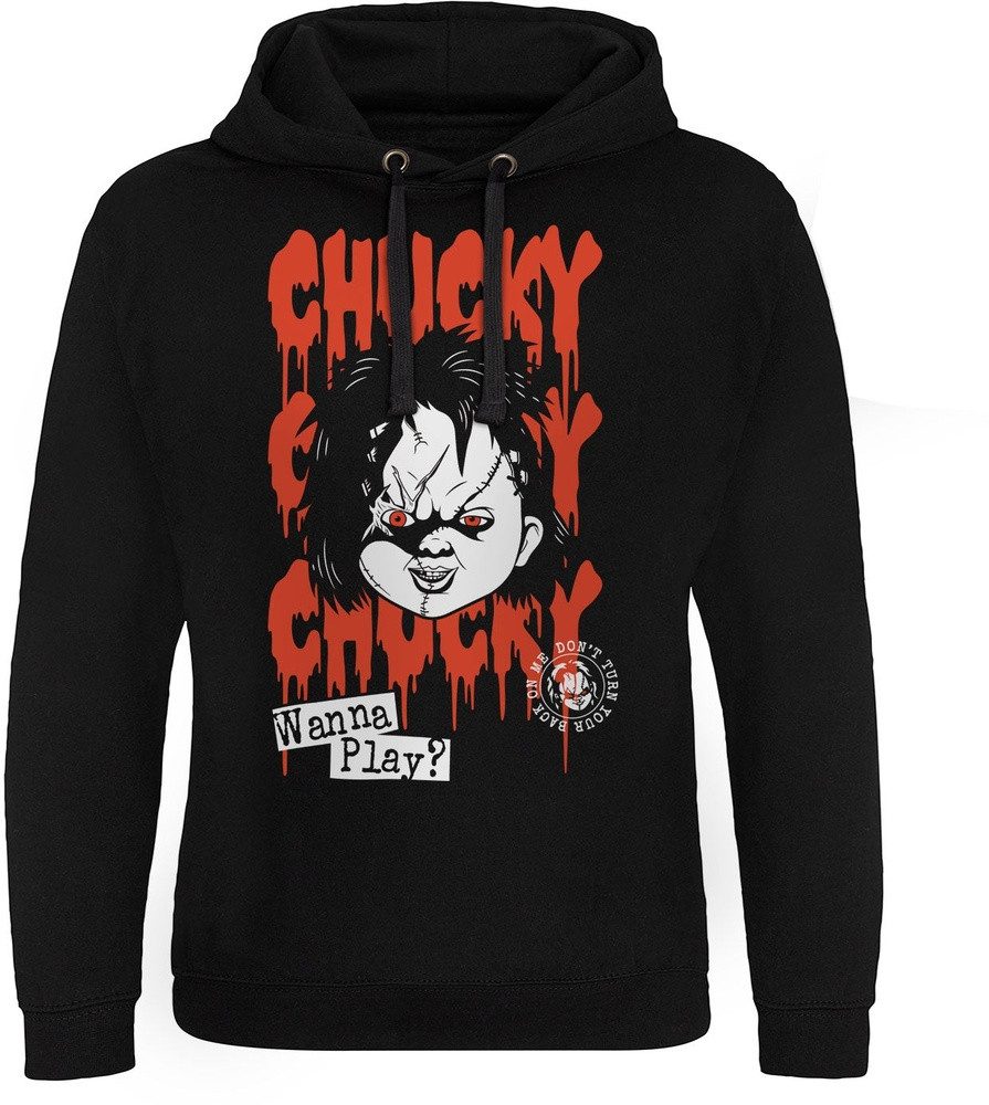 Chucky Hoodie Chucky - Don't Turn Your Back On Me Epic Hoodie