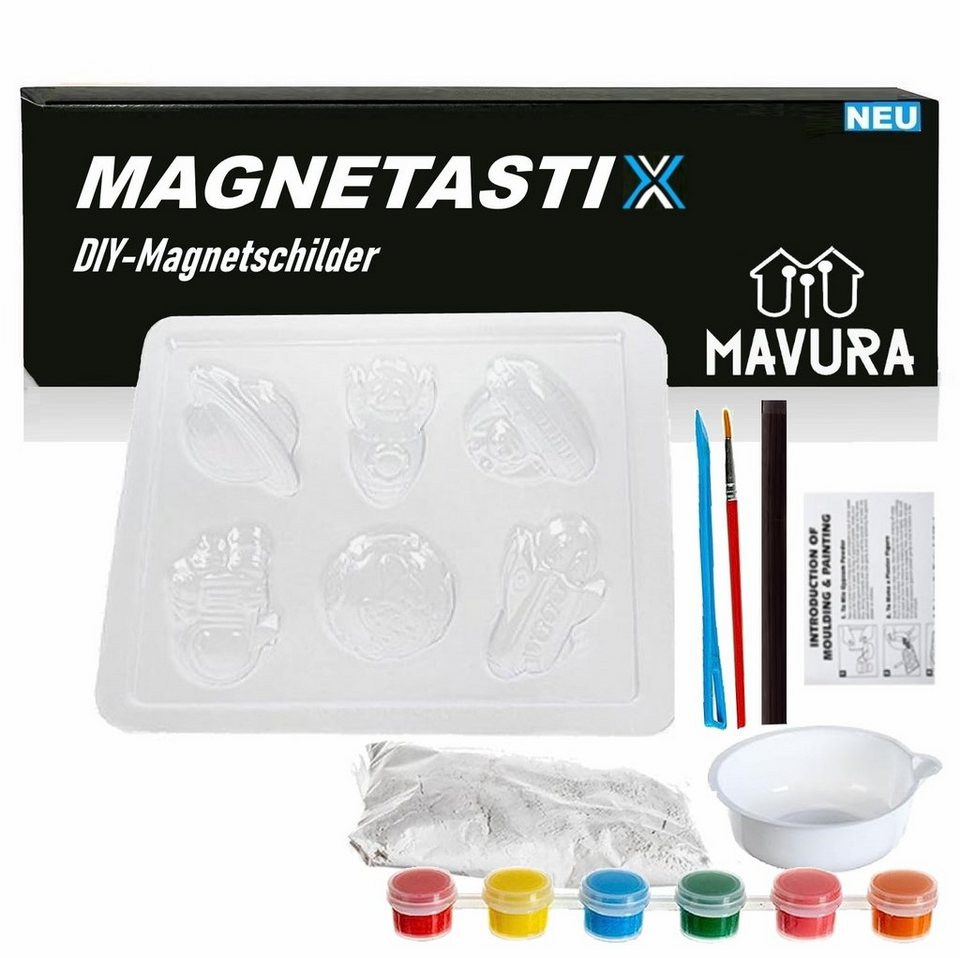 MAVURA Magnethalter ATTAX Metallplättchen mit Magnethalter selbstklebend,  für KFZ Handy Smartphone Rauchmelder etc. - XXL Set [12teilig]