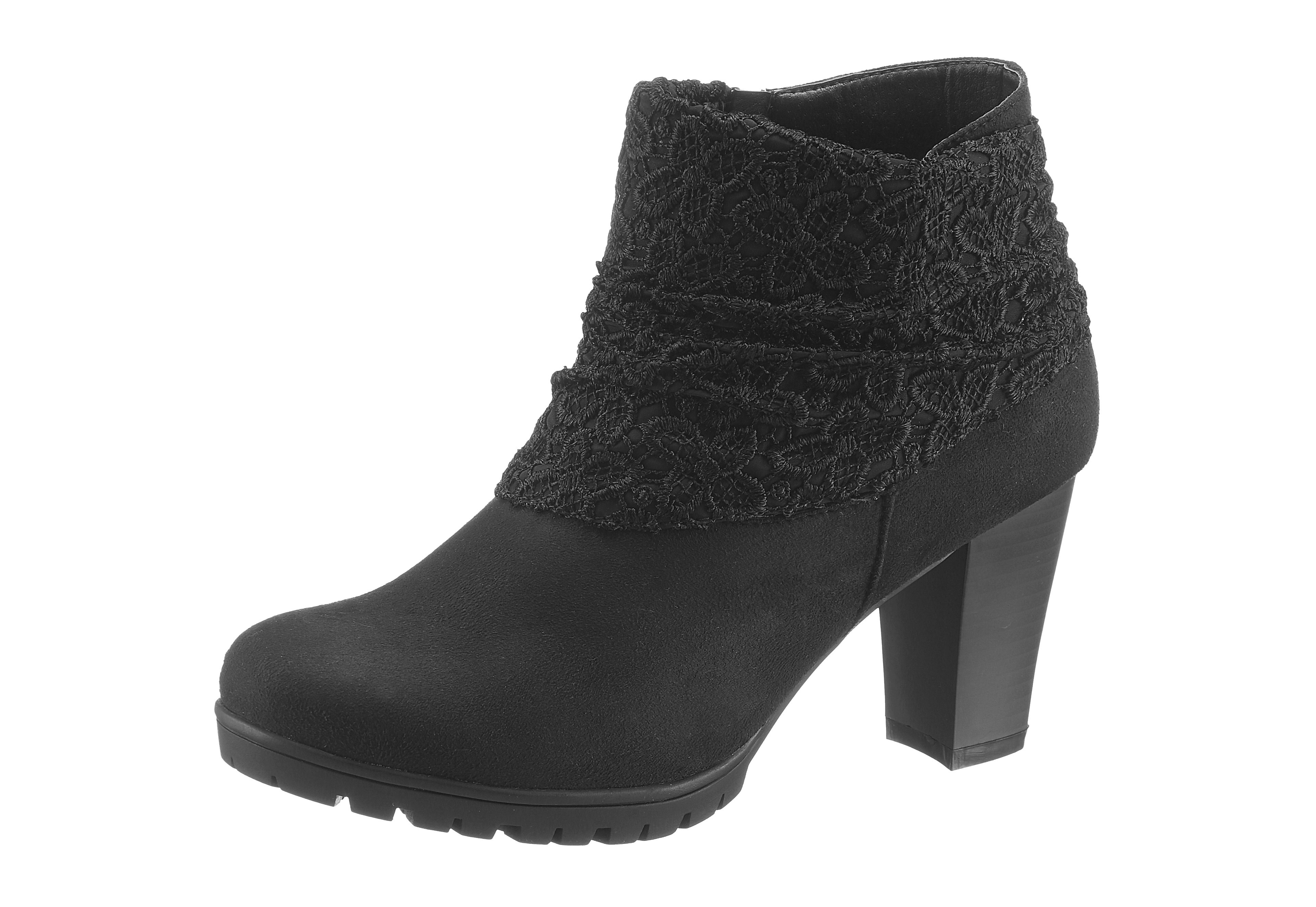 CITY WALK Stiefelette mit modischem Spitzenbesatz | OTTO CITY WALK Stiefelette mit modischem Spitzenbesatz | OTTO
