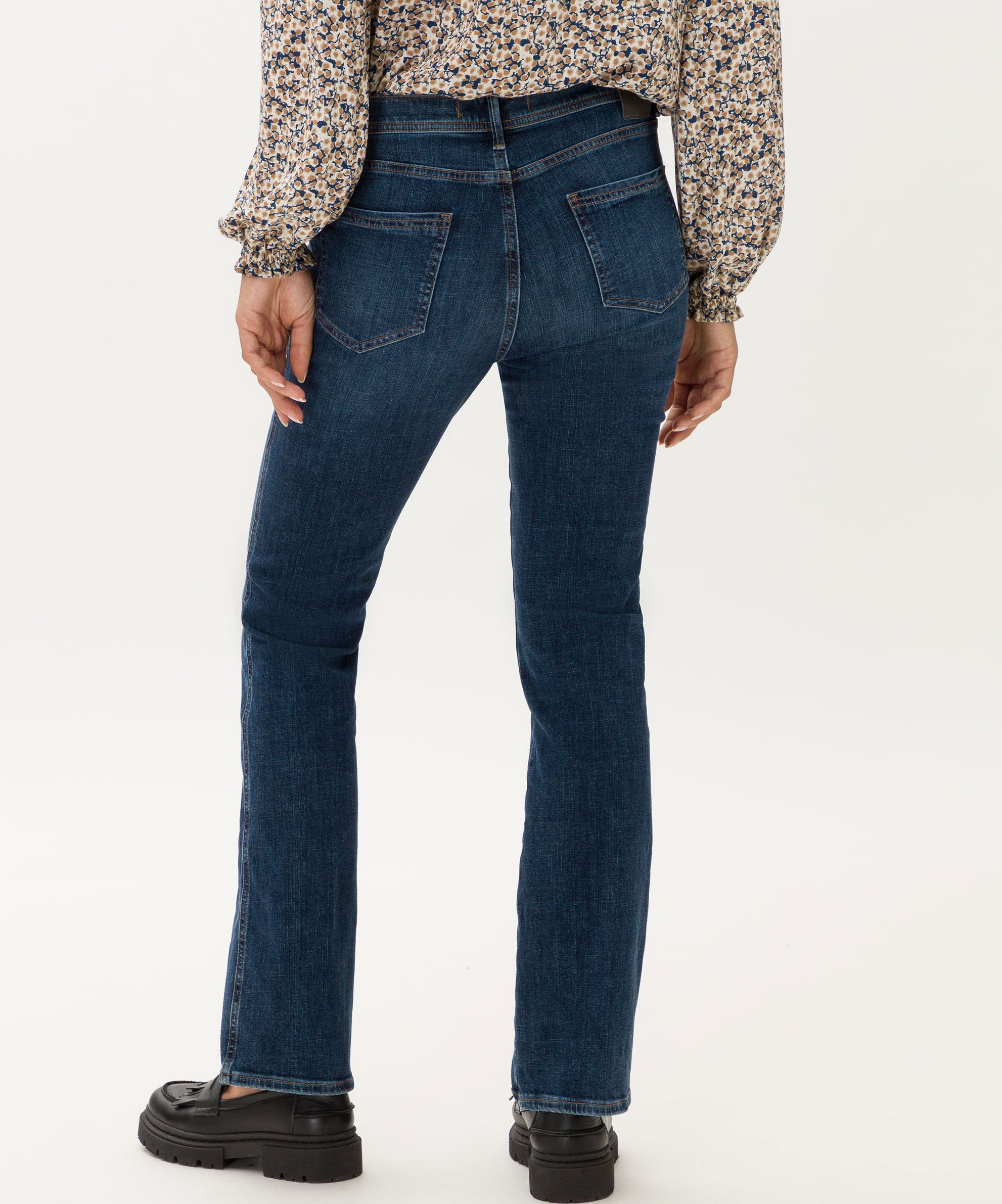 5-Pocket-Jeans Jeans in Brax Optik trendiger