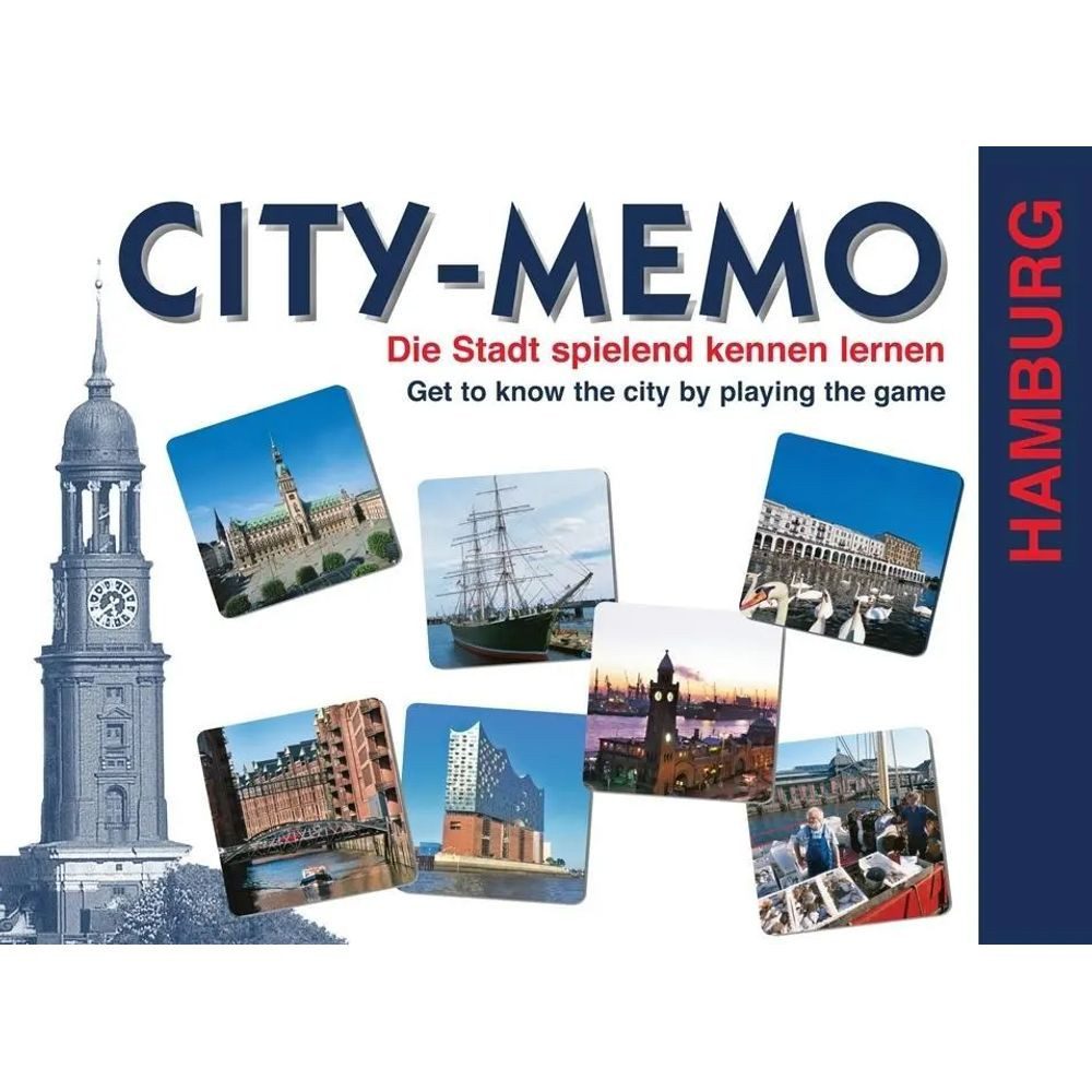 Spiel City-Memo. Das Hamburg Spiel