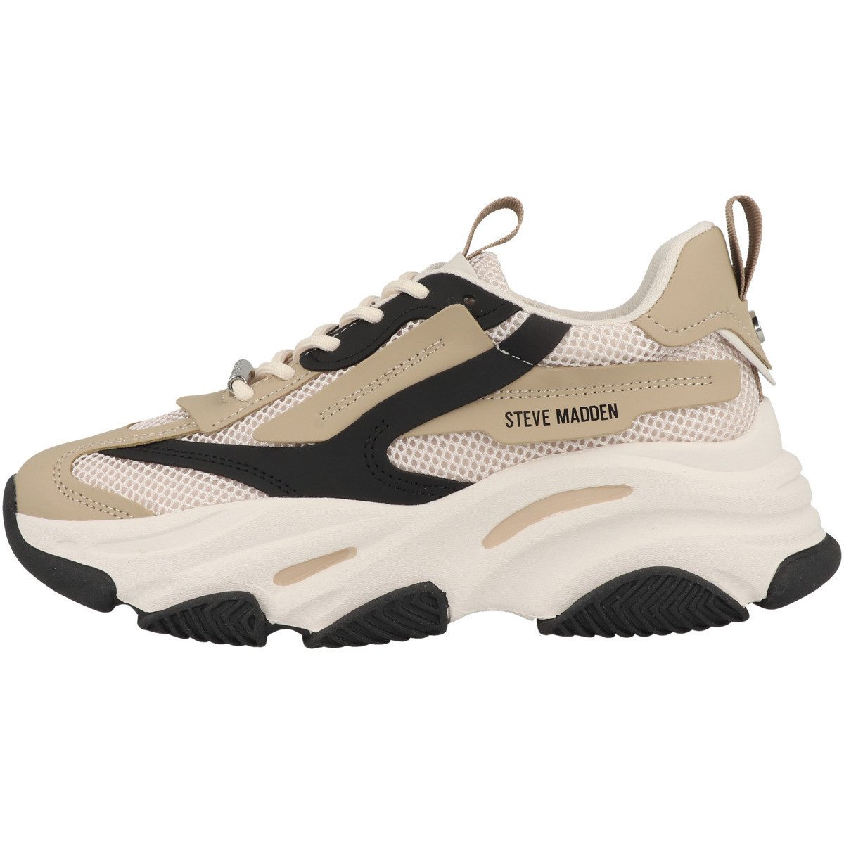 STEVE MADDEN Possession-E Damen Sneaker Turnschuhe, Sportschuhe, Freizeitschuhe, Halbschuhe, Schnürschuhe