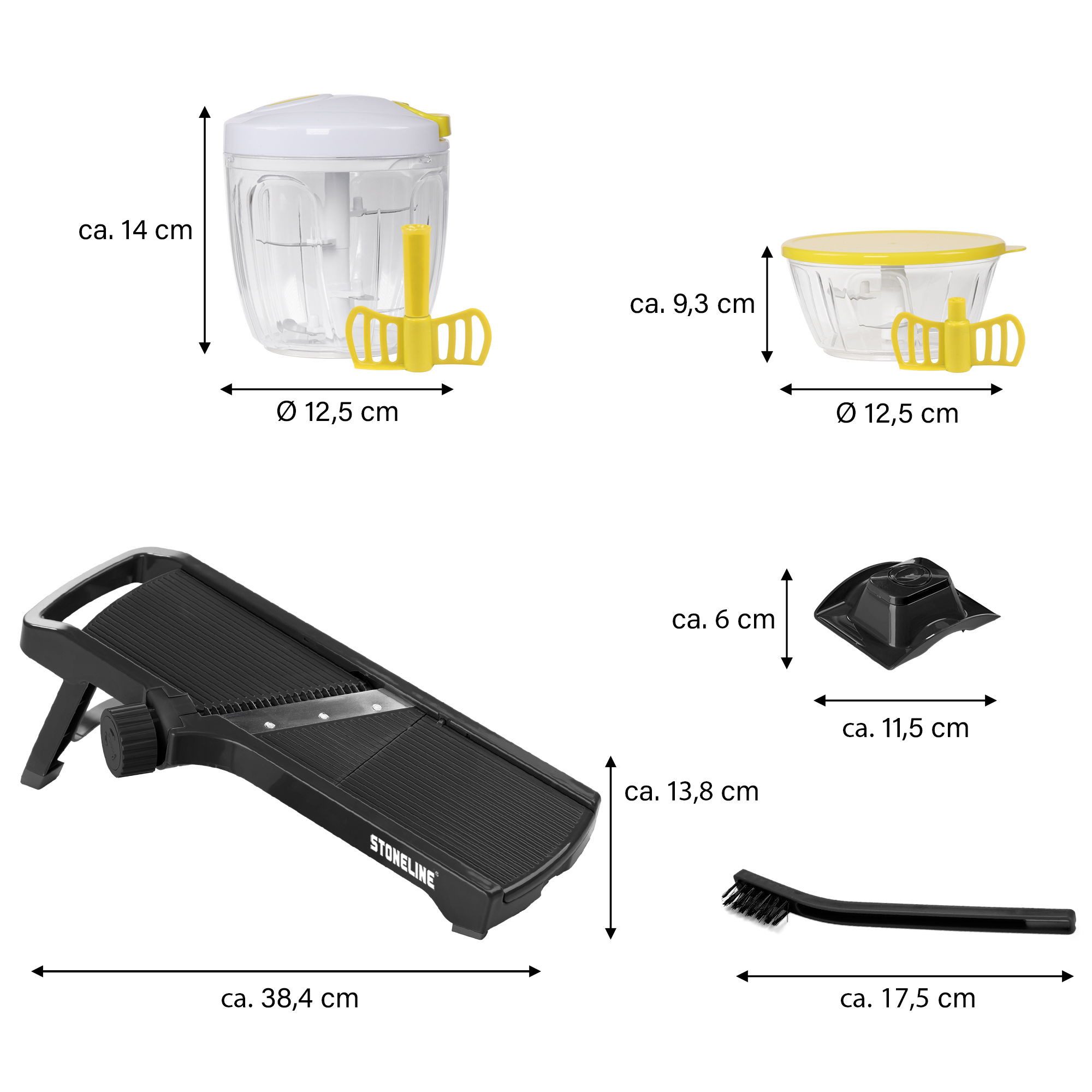 STONELINE Gemüsehobel, Aluminium