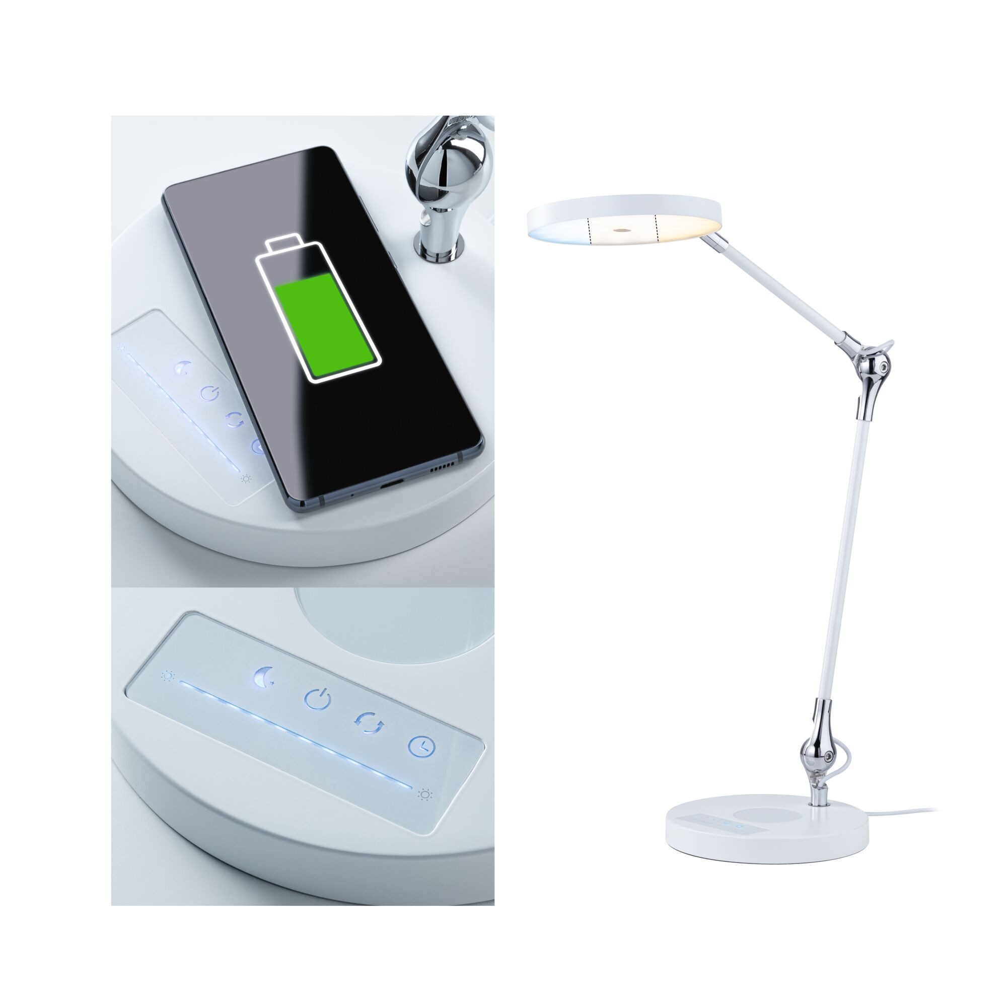 Paulmann LED Bilderleuchte 79884, im Lieferumfang enthalten, Aluminium, Kunststoff