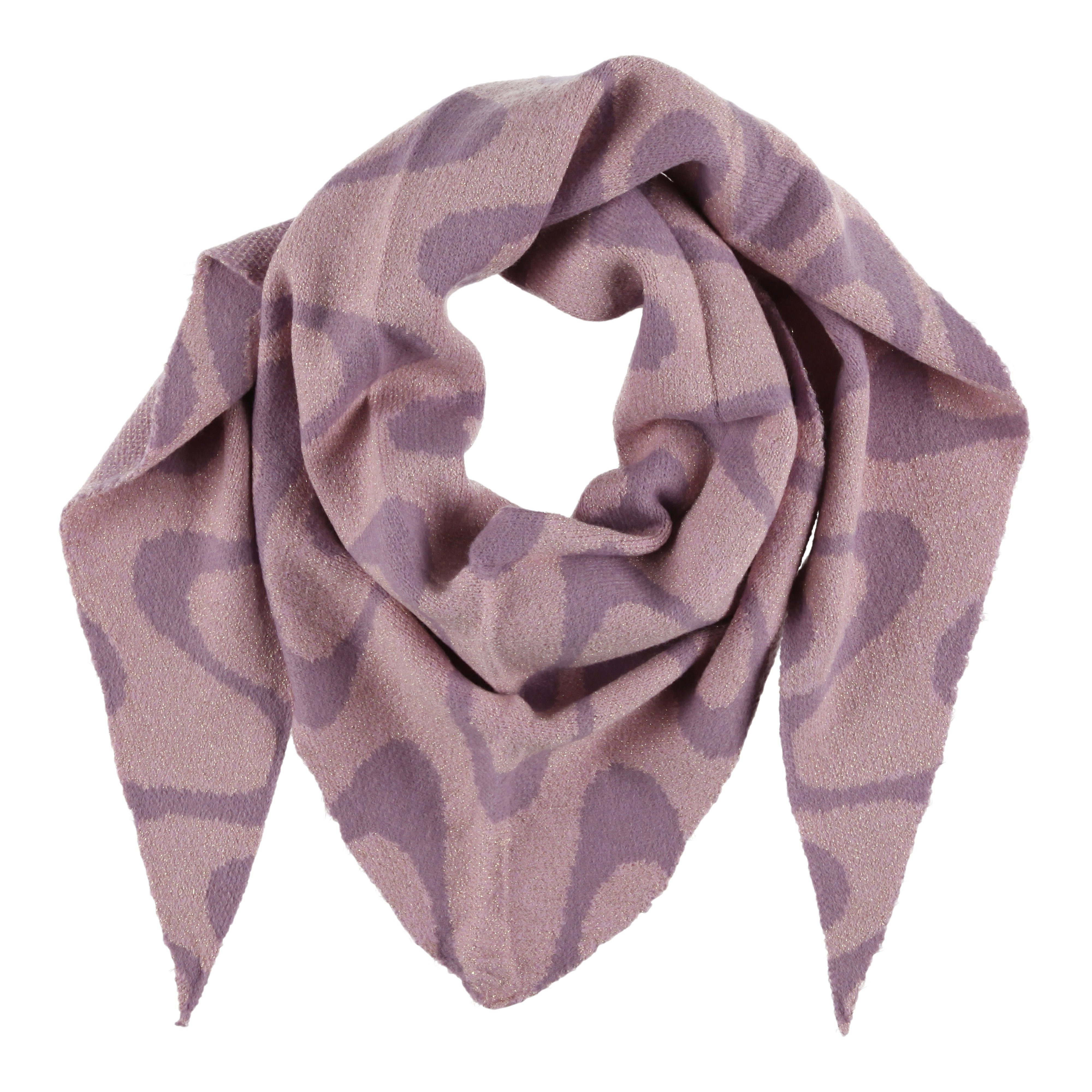 COFI 1453 Schal XXL Schal Frauen Halstuch Dreiecksschal Winterschal mit Mus günstig online kaufen