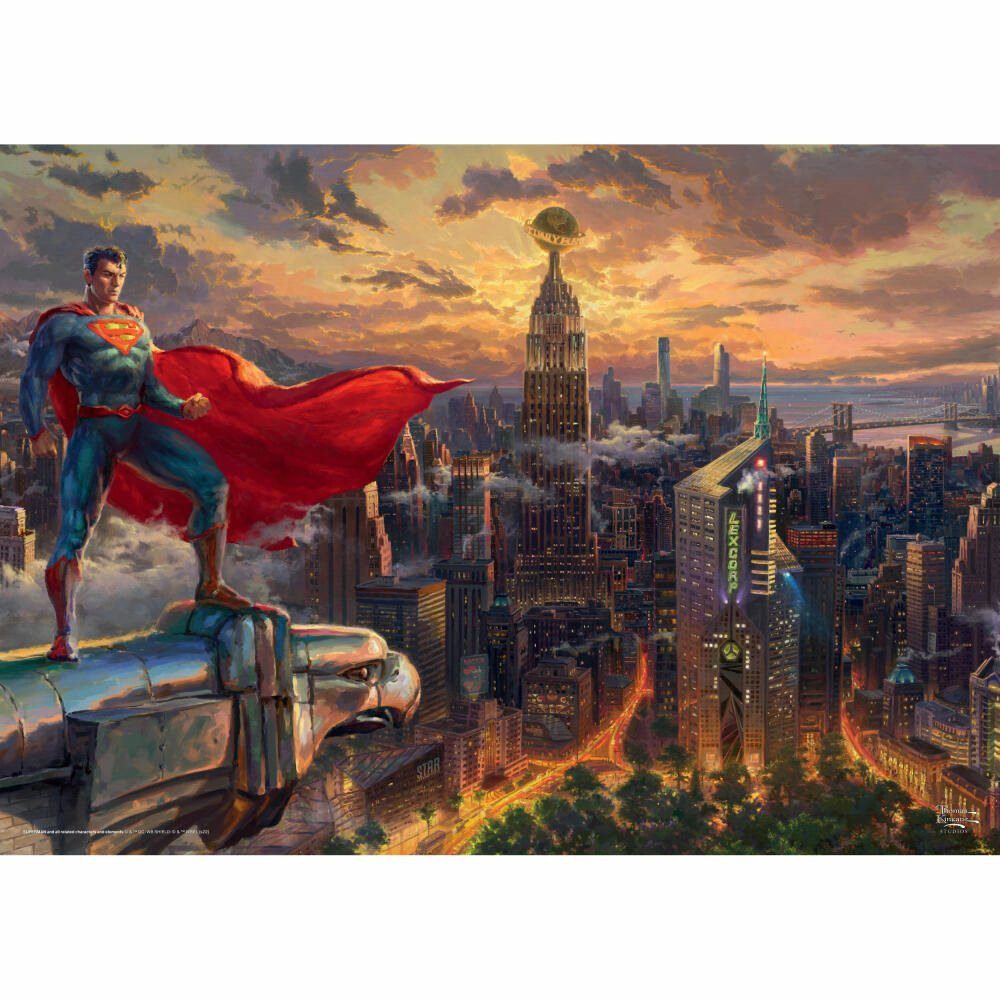 of Spiele Puzzle Thomas Schmidt Puzzleteile Metropolis 1000 Superman Protector Kinkade,