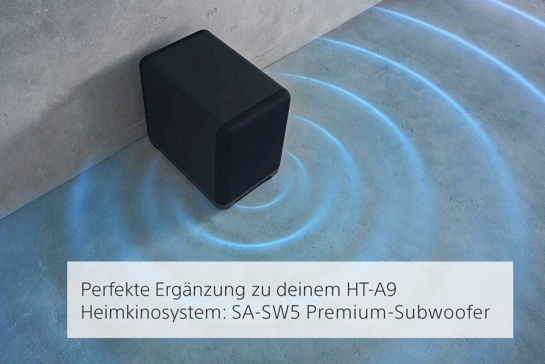 Sony HTA9 + SASW5 7.1.4 W, WLAN, (Ethernet), Mapping-Technologie) Dolby (Bluetooth, 4.0.4 360° Spatial Atmos, LAN Sound Lautsprechersystem 804