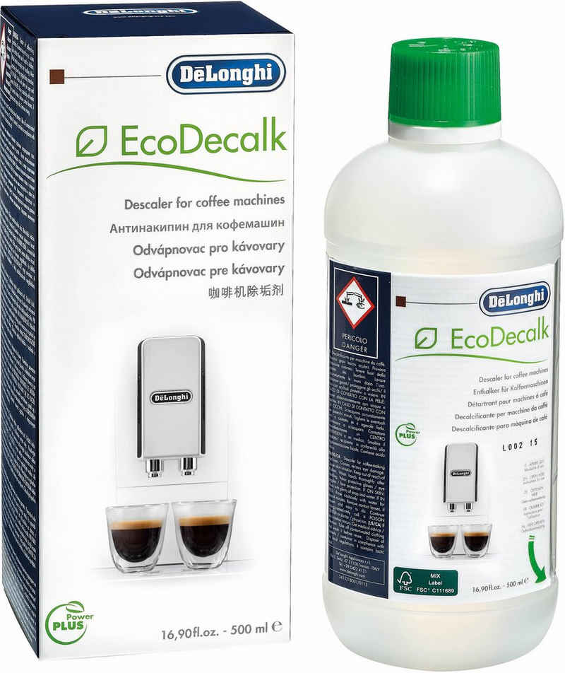 De'Longhi »SER3018 EcoDecalk« Entkalker (Kalklöser für Kaffeevollautomat und Espressomaschine)