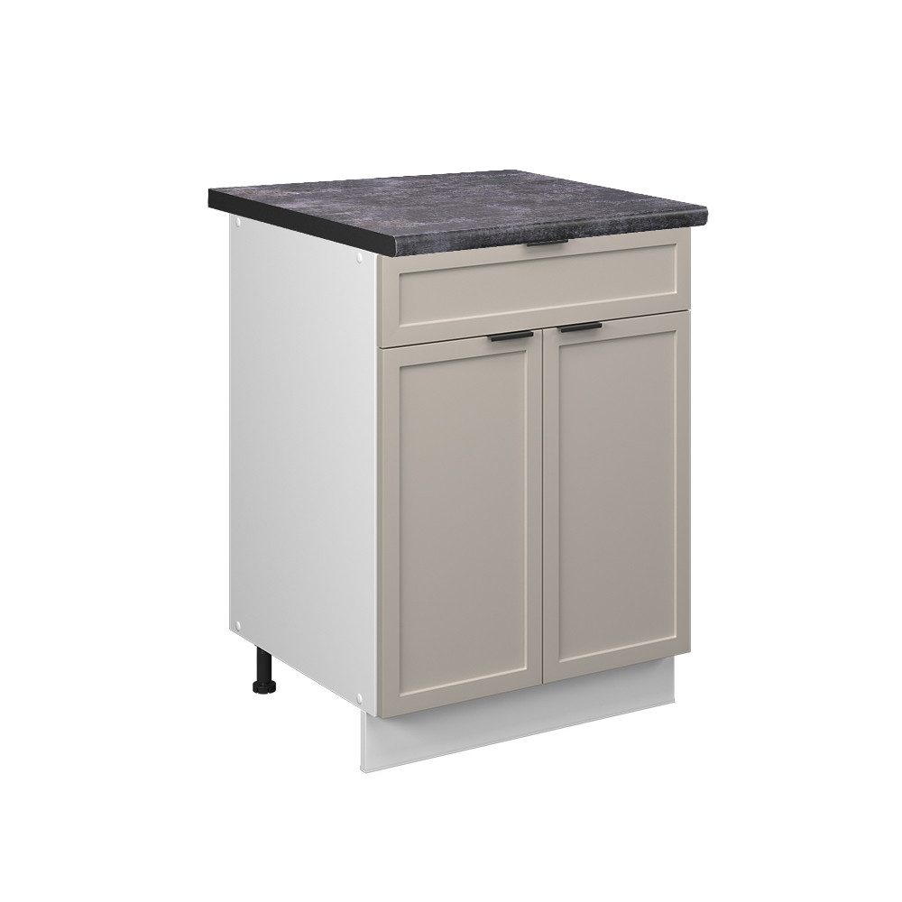 Vicco Unterschrank Fame-Line, GrauBeige/Weiß, 60 cm günstig online kaufen