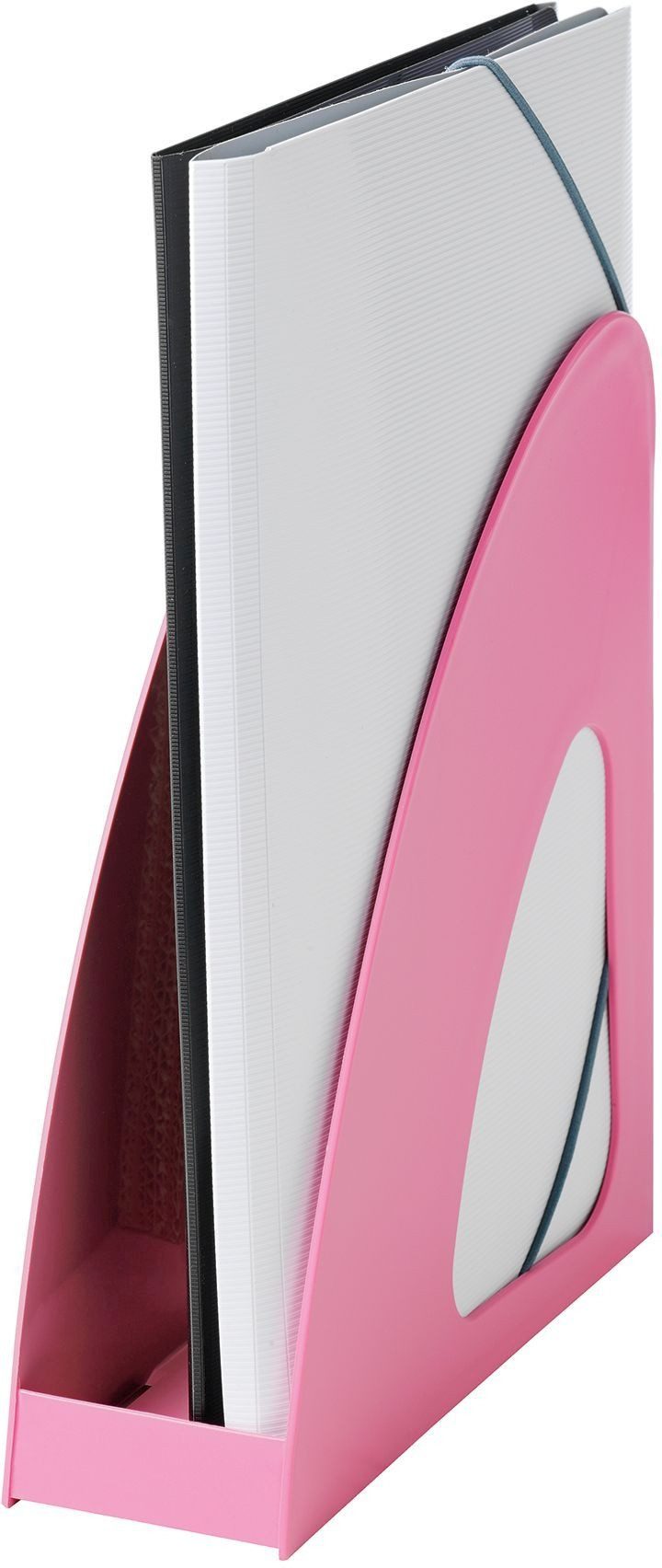HAN-Bürogeräte Stehsammler Stehsammler Re-Loop A4/C4 RC-Kunststoff stabil rosa