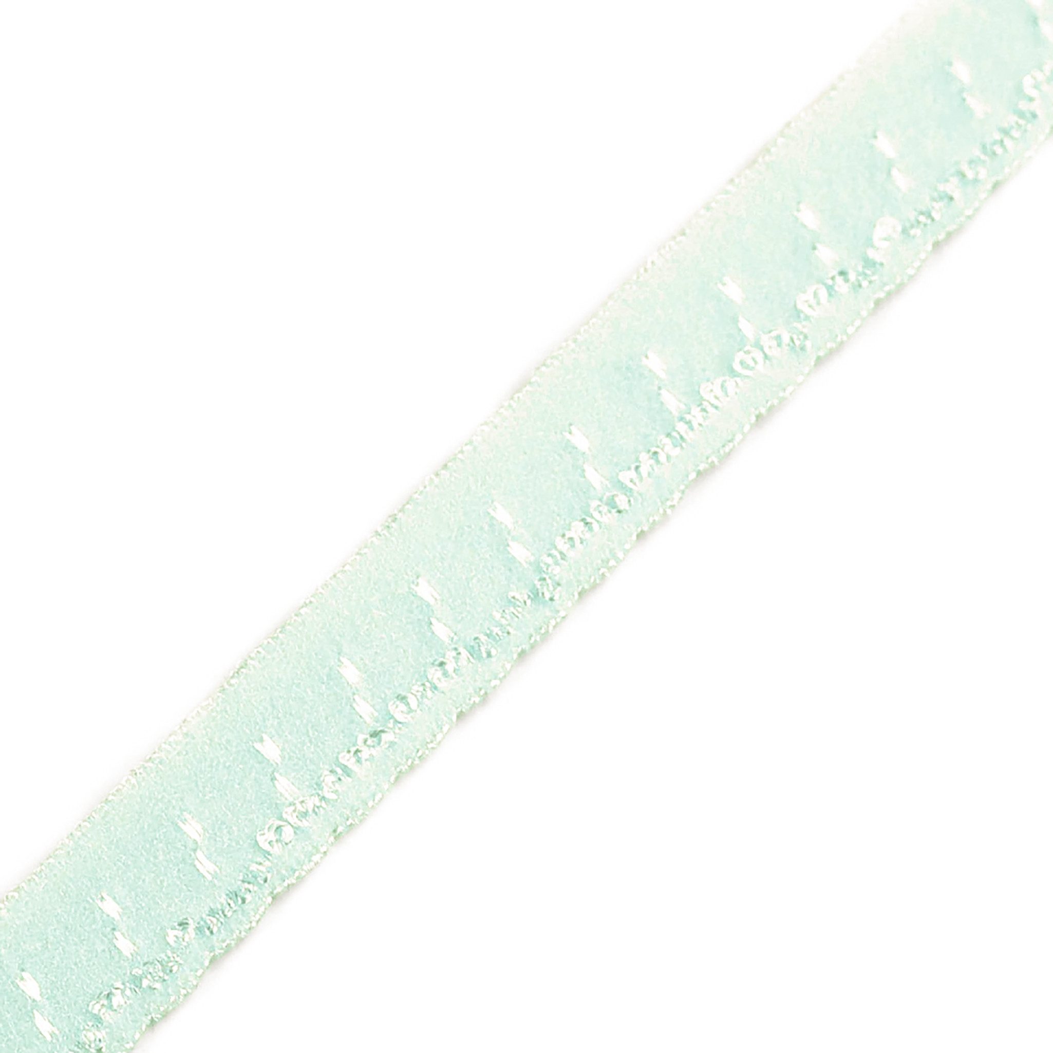 maDDma Gummiband Ziergummi ab 1m Falzgummi 10 mm elastisches Saumband, babyblau