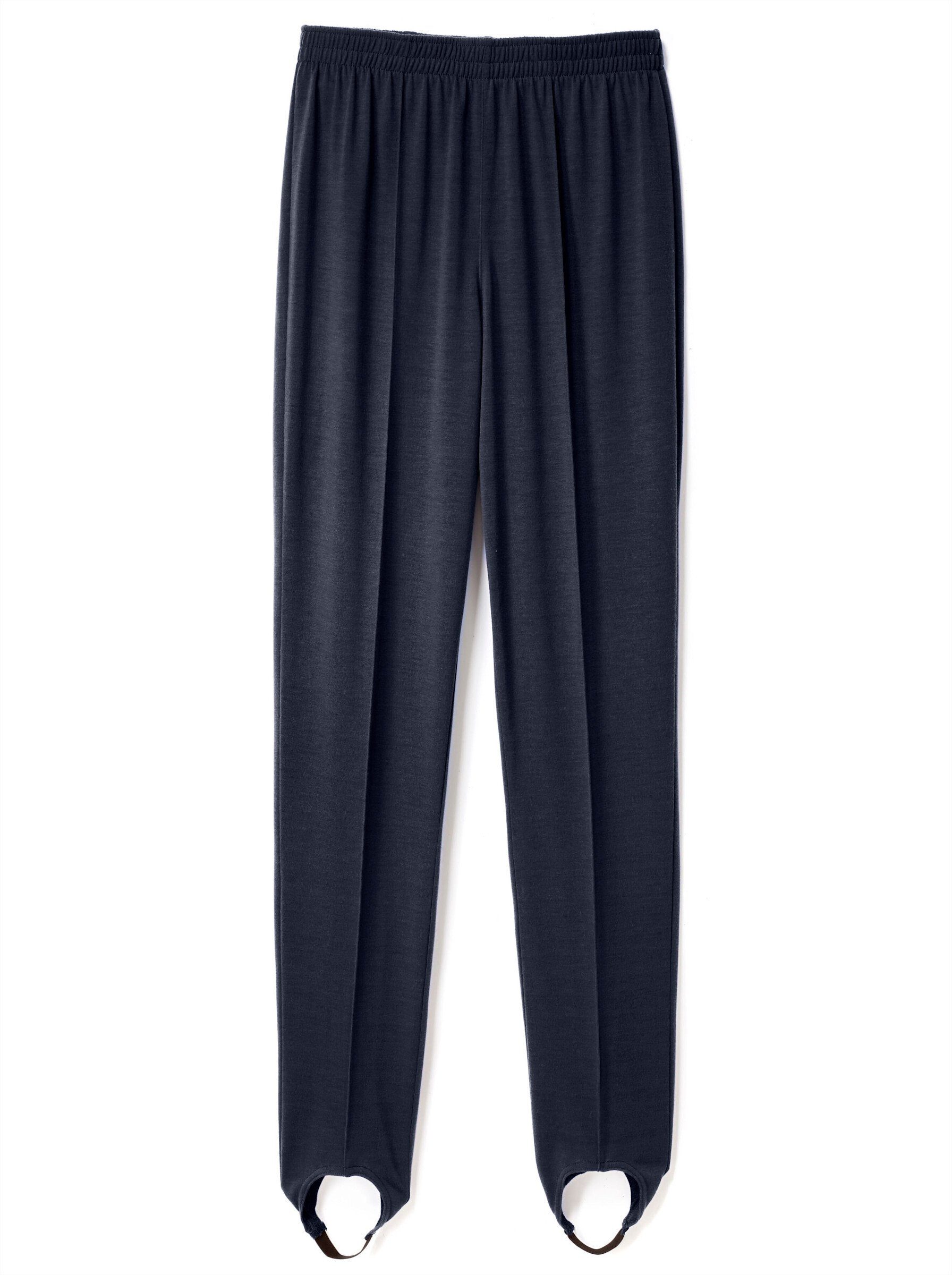 Sieh an! Jerseyhose Bügelfaltenhose Innenbeinlänge ca. günstig online kaufen