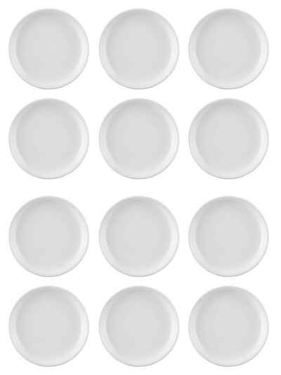 Thomas Porzellan Тарелка обеденная Тарелка обеденная 26 cm - TREND Weiß - 12 Stück, (12 St), Porzellan, spülmaschinenfest und mikrowellengeeignet
