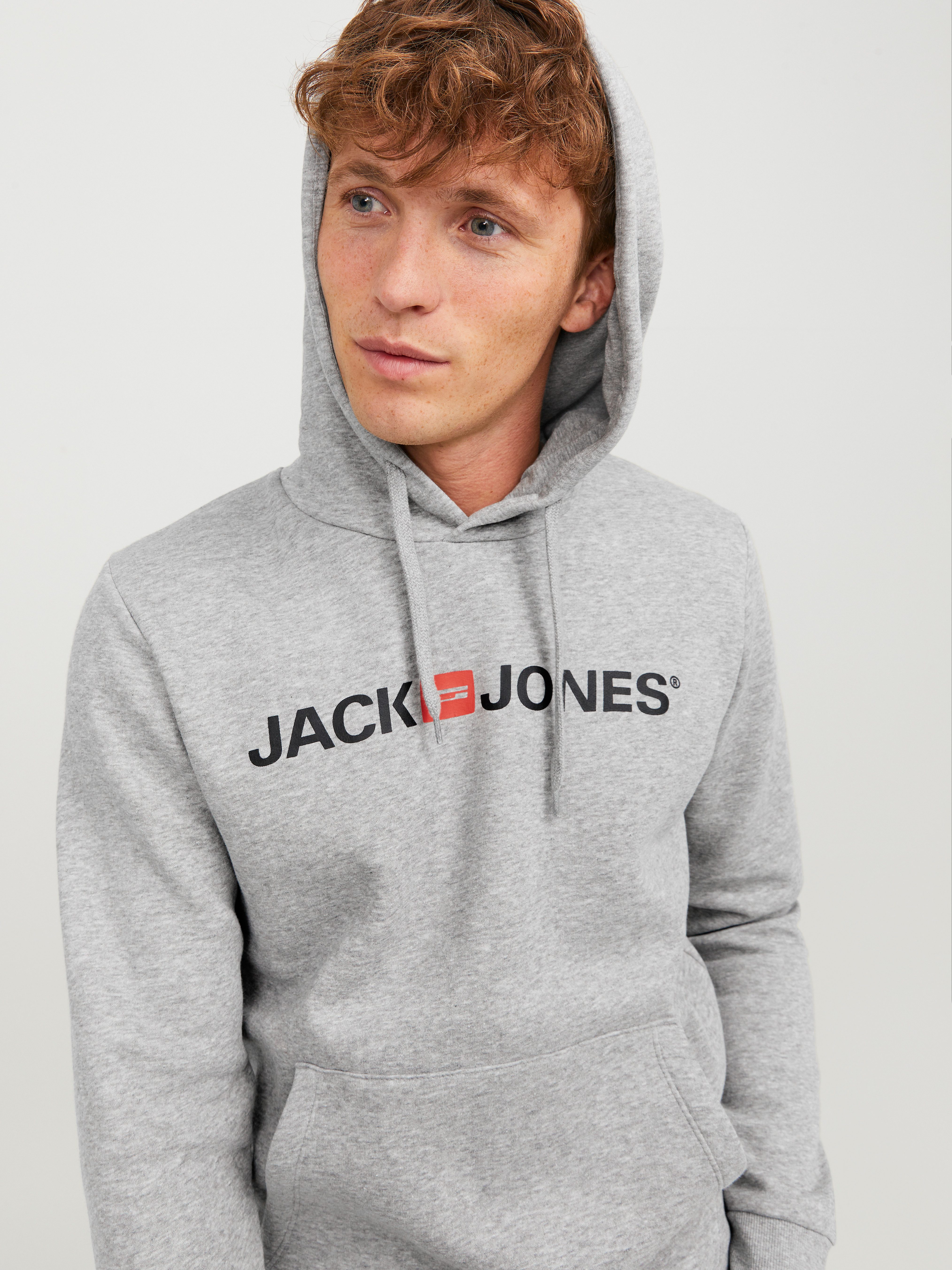 Jack & Jones Kapuzensweatshirt JJECORP Hoodie mit Logo und hohem Tragekomfo günstig online kaufen