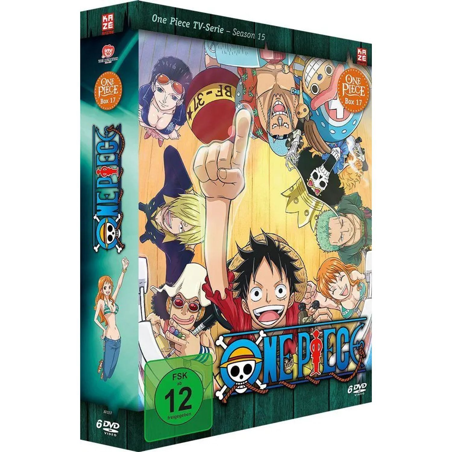 Crunchyroll DVD One Piece - TV-Serie - Box 17 (Episoden 517-545)