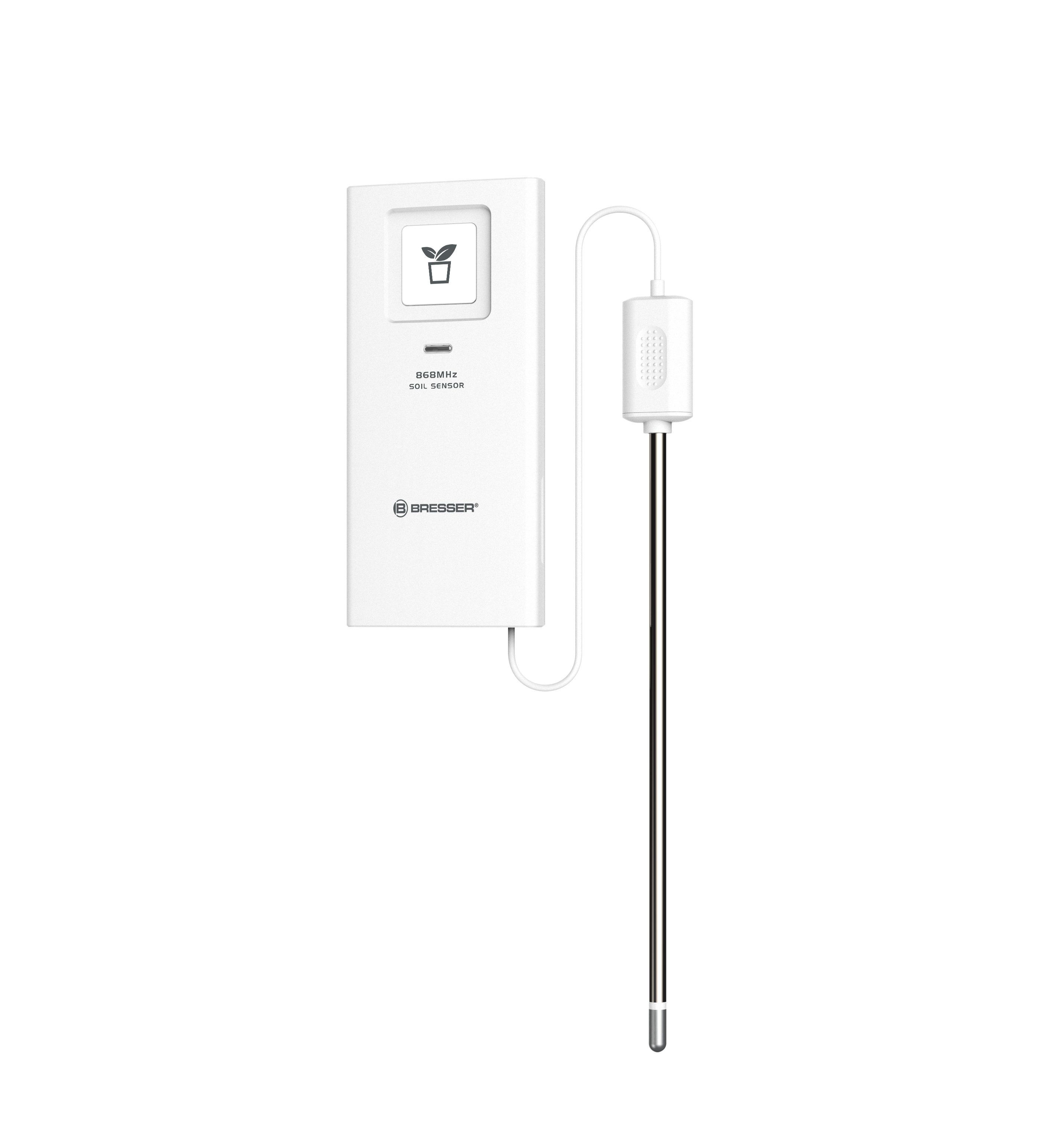 BRESSER Bodenfeuchtesensor BRESSER Boden-Temperatur- und -Feuchtigkeitsmesser