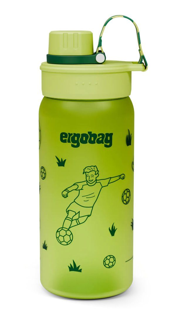 ergobag Trinkflasche Trinkflasche, auslaufsicher und kohlensäuregeeignet