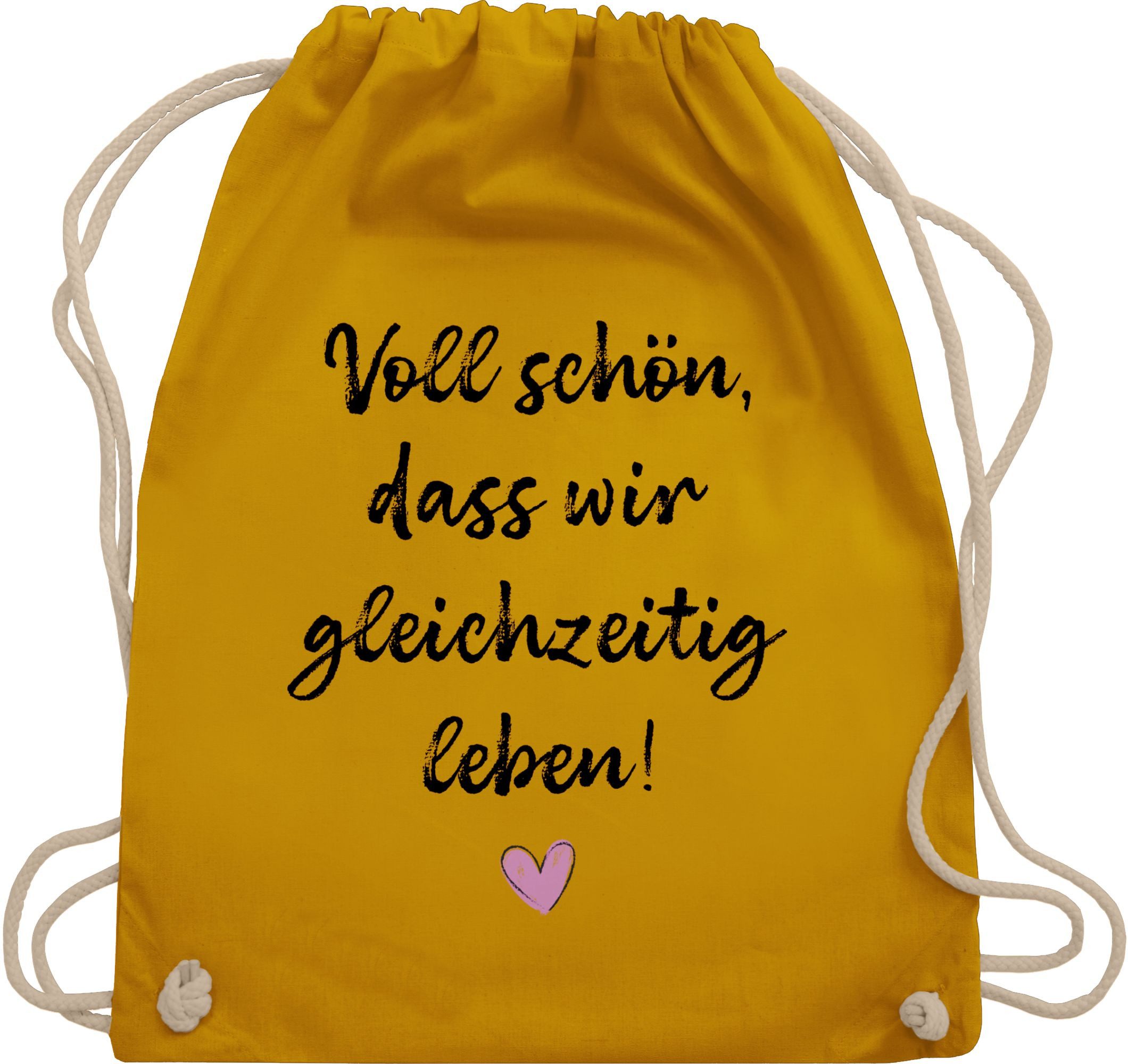 Shirtracer Turnbeutel Voll schön dass wir günstig online kaufen