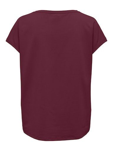 ONLY Play Trainingsshirt ONPAUBREE ON LOOSE BAT Wine SS NOOS Windsor TEE