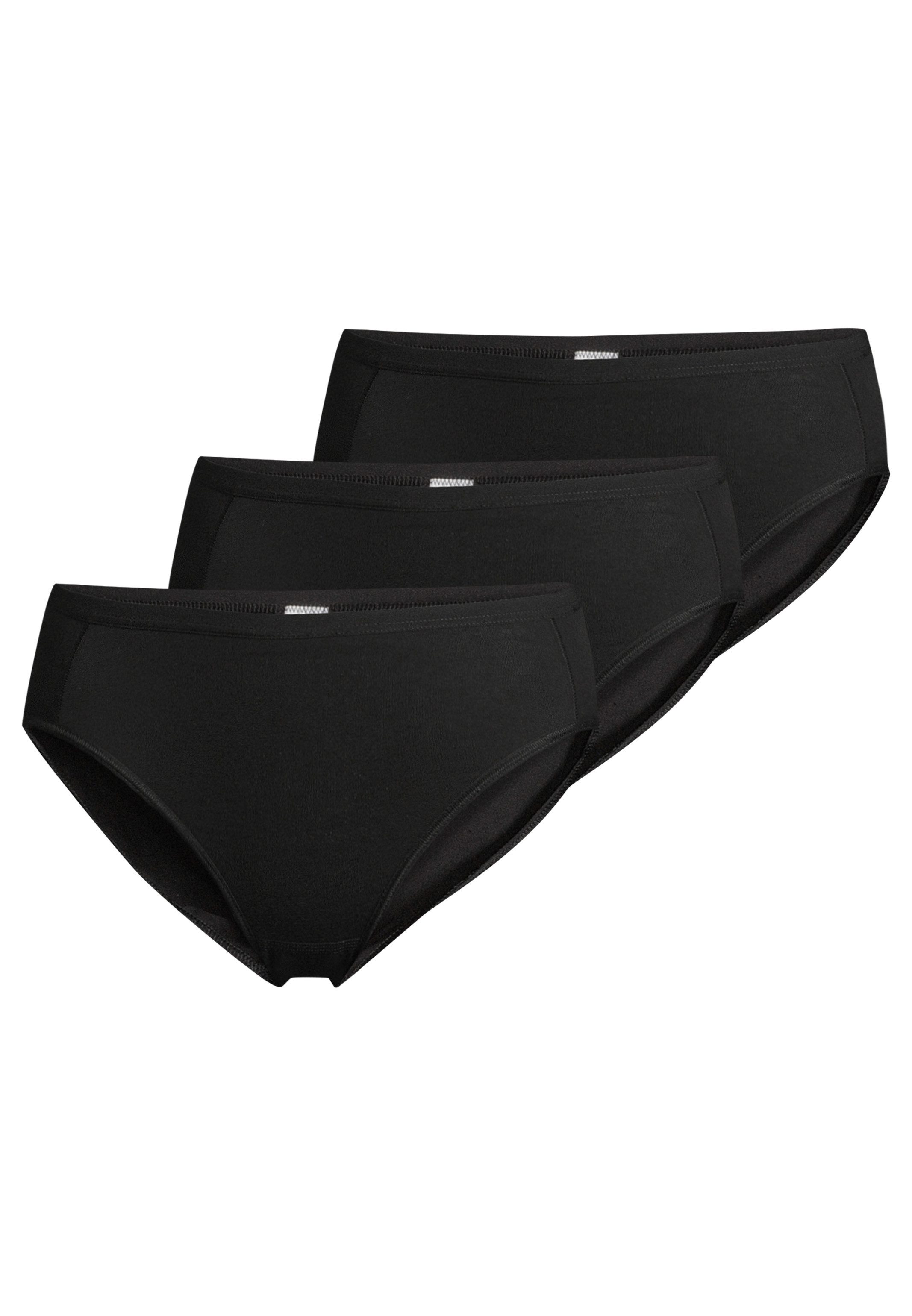 Nina Von C. Jazz-Pants Slips 3er Pack Basic (Spar-Set, 3-St) Jazz Pants - Baumwolle - Atmungsaktiv