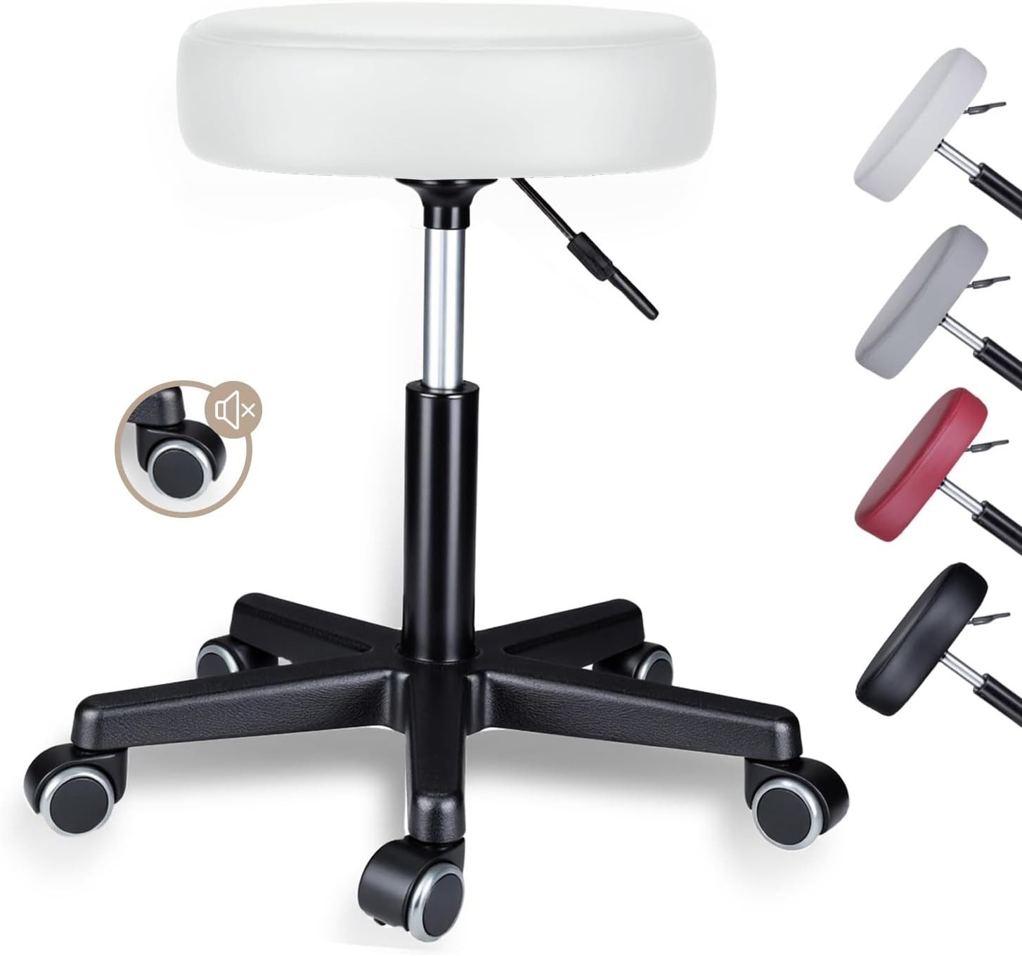 Zedelmaier Hocker Drehhocker Bürohocker Barhocker Arbeitshocker Polsterung, günstig online kaufen