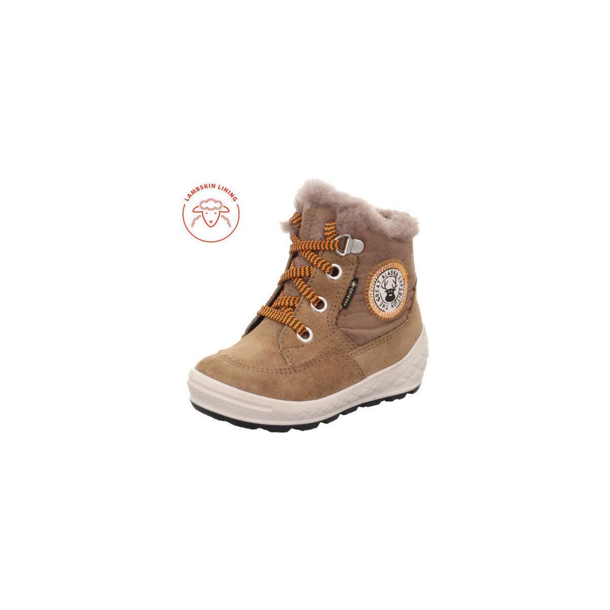 Superfit Groovy 2.0 Winterstiefel Stylische und wasserdichte Boots mit Lammfellfutter, ideal für