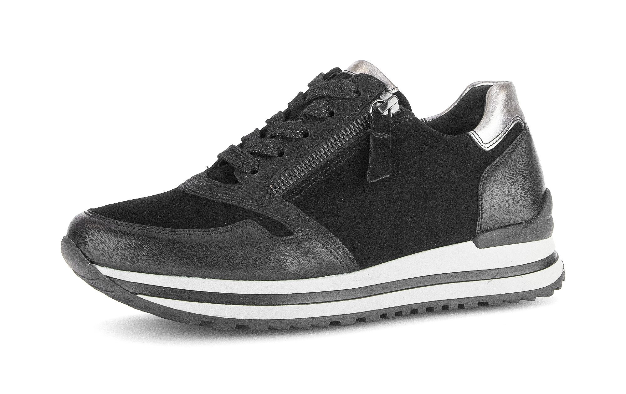 Gabor Turin Keilsneaker, Freizeitschuh, Halbschuh, Schnürer, gepolsterter S günstig online kaufen