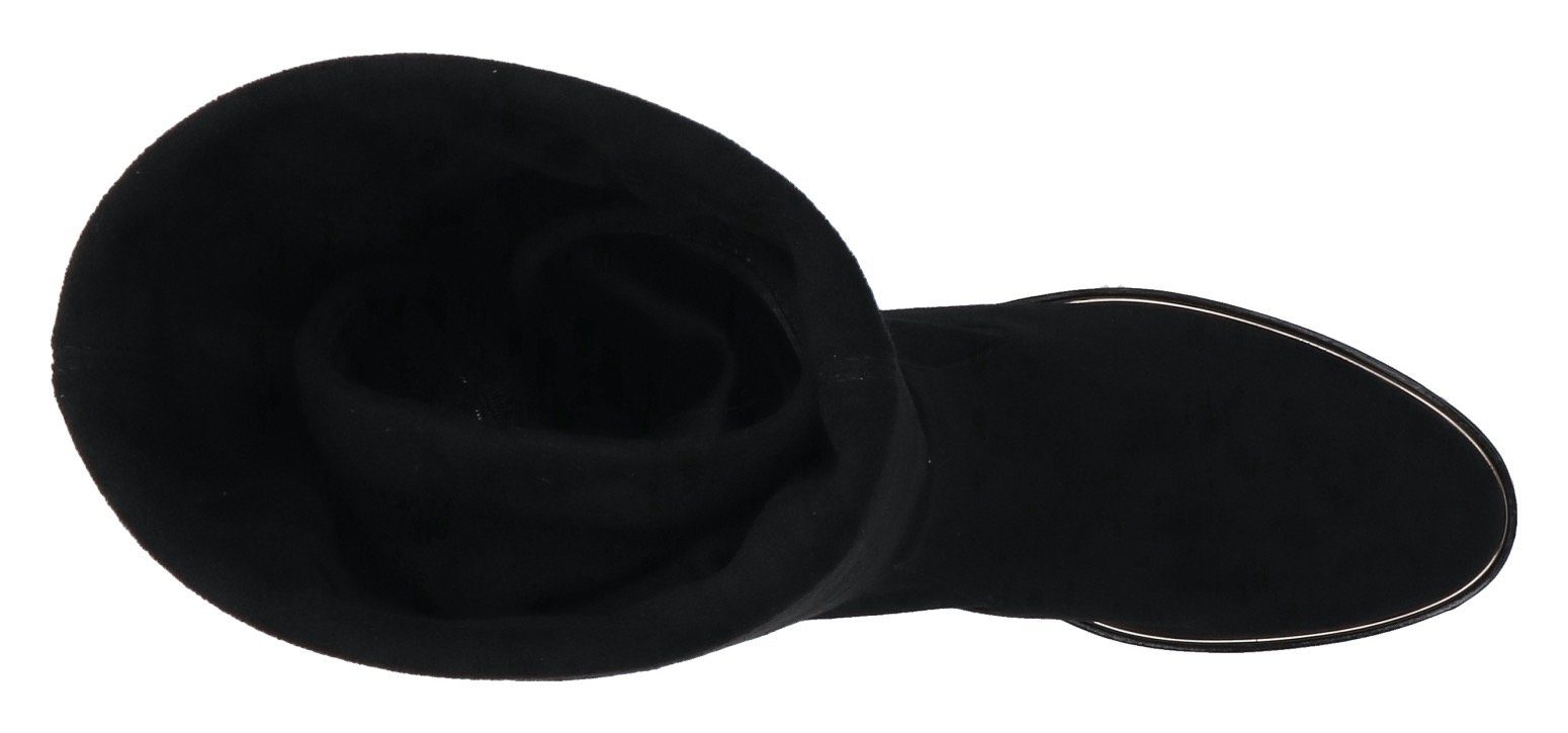 schwarz Overkneestiefel Caprice mit XS-Stretchschaft