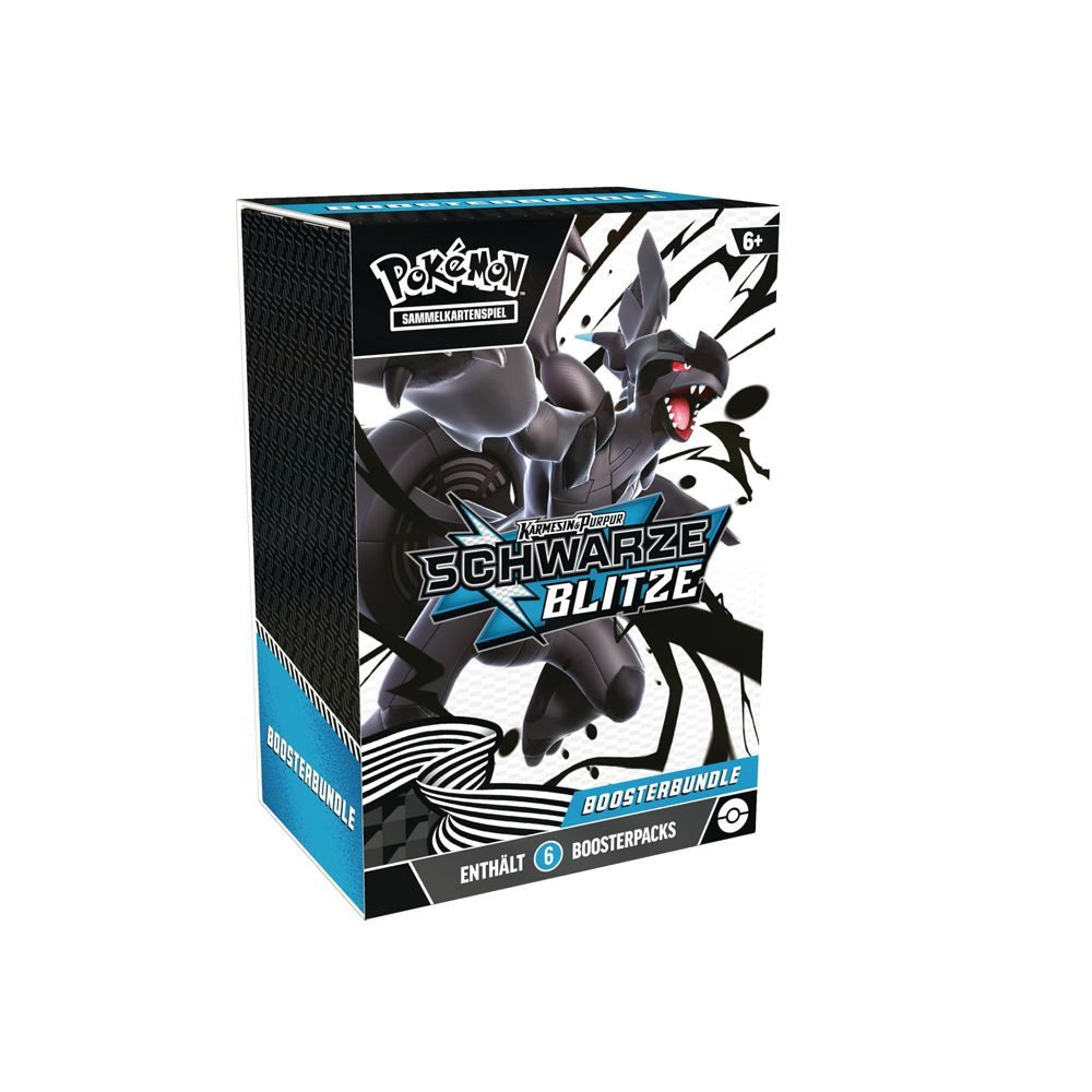Sammelkarte Booster-Bundle Pokemon Karten deutsch 6 Booster Schwarze Blitze