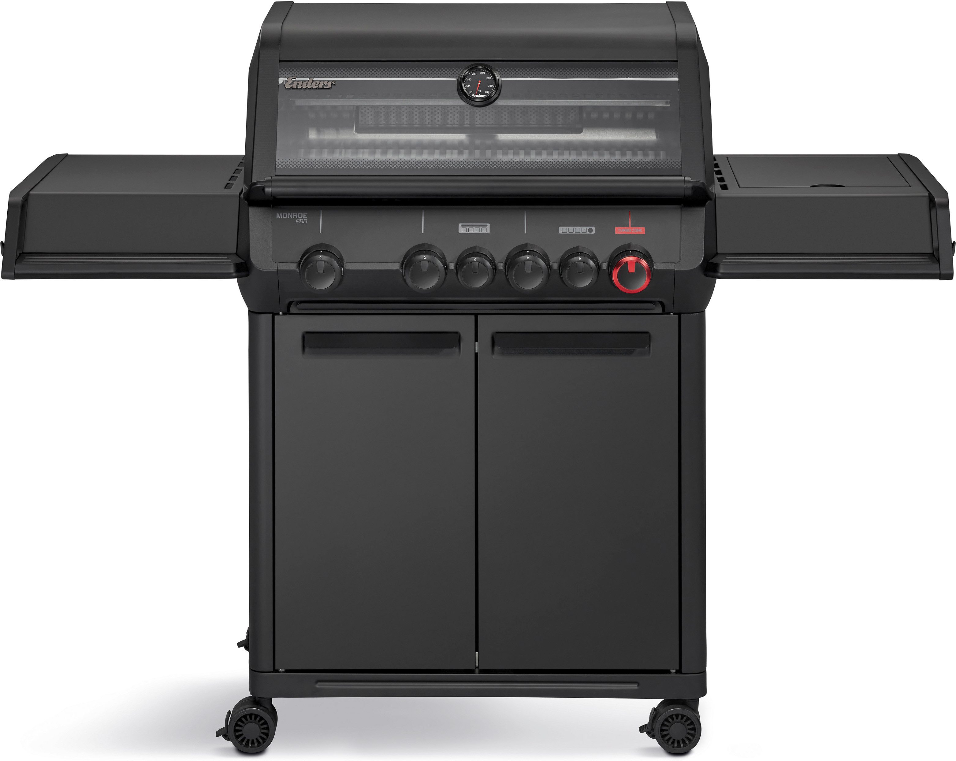 Enders® Gasgrill Monroe Pro 4 SIKR TURBO Shadow – Bild 5 von 5