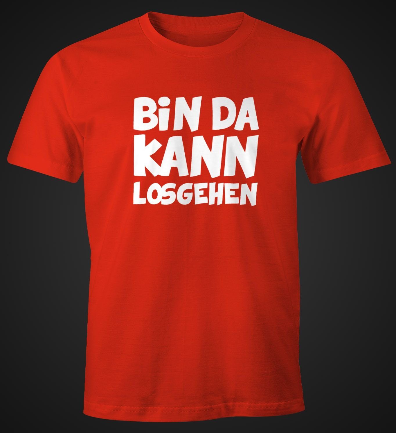 MoonWorks Print-Shirt Herren T-Shirt mit Spruch günstig online kaufen