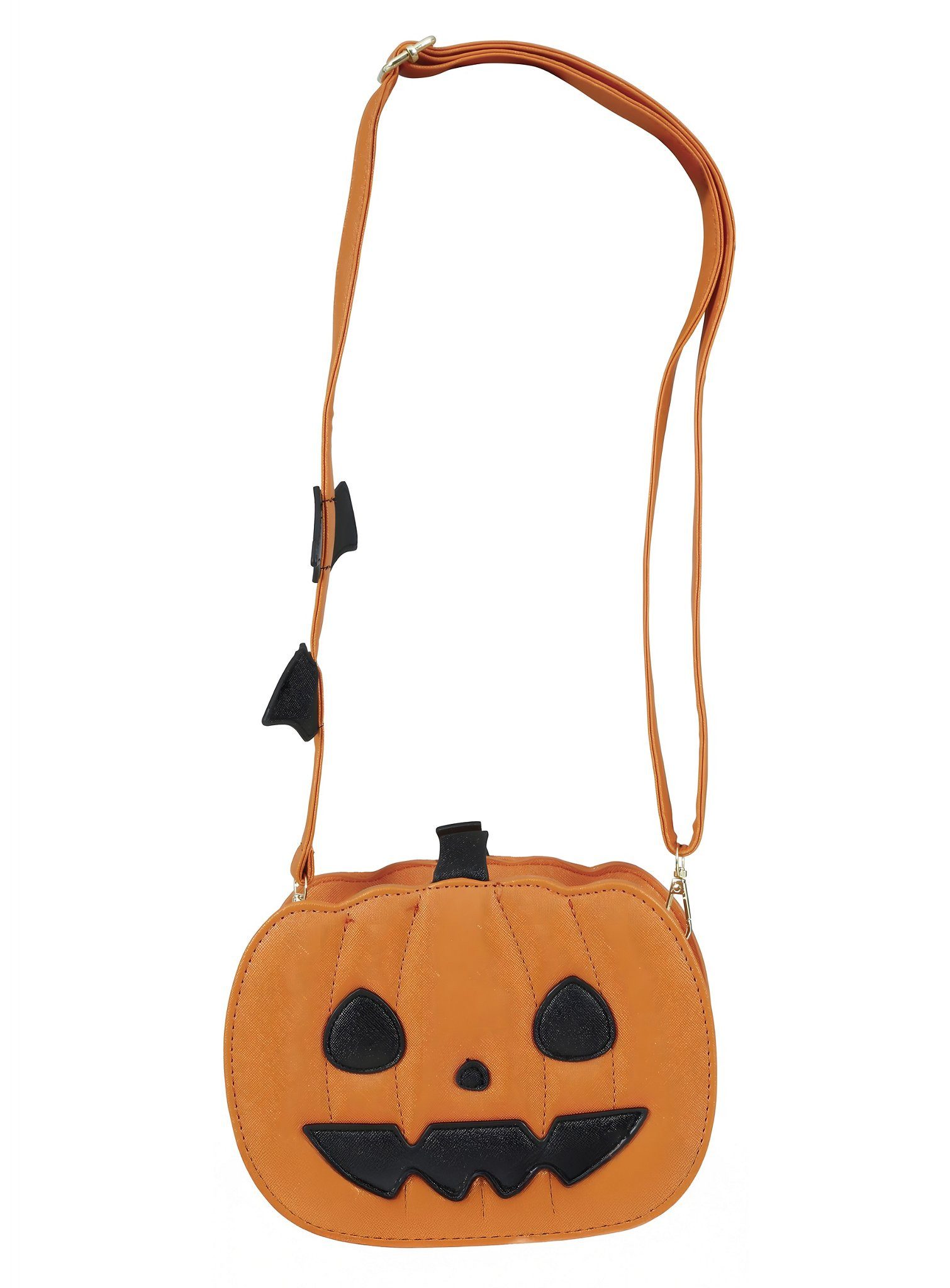 Metamorph Handtasche Kürbis Handtasche - für Halloween Kostüm Damen, Schicke Tasche für ein stilbewusstes Halloween